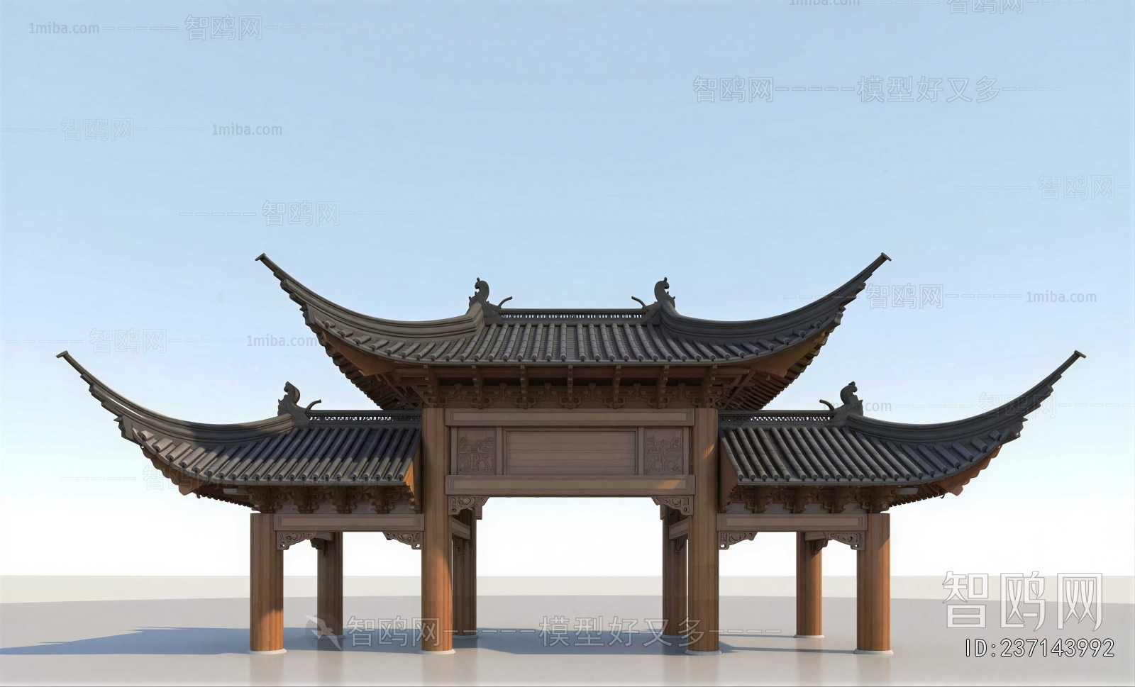 Chinese Style Gate