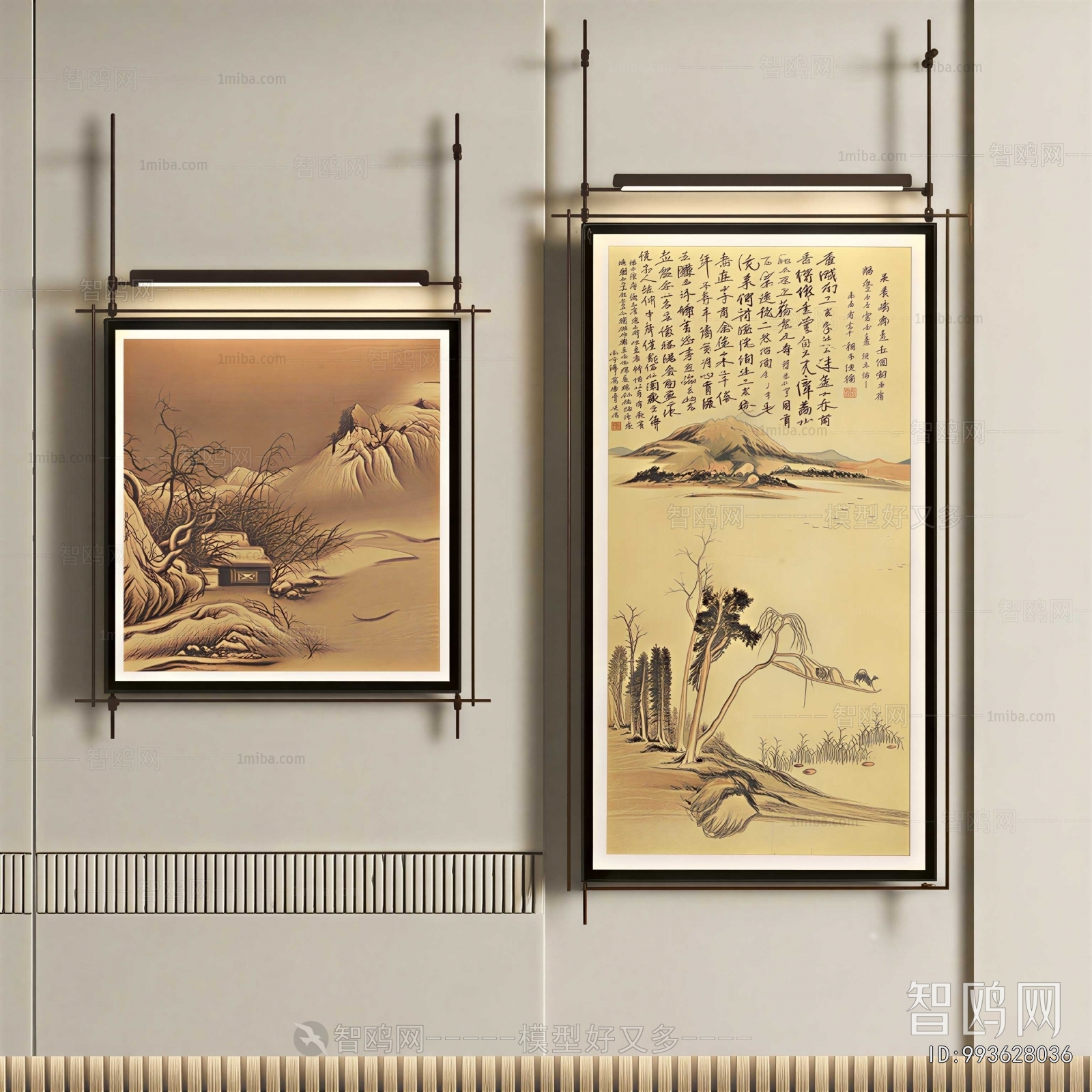 New Chinese Style Painting