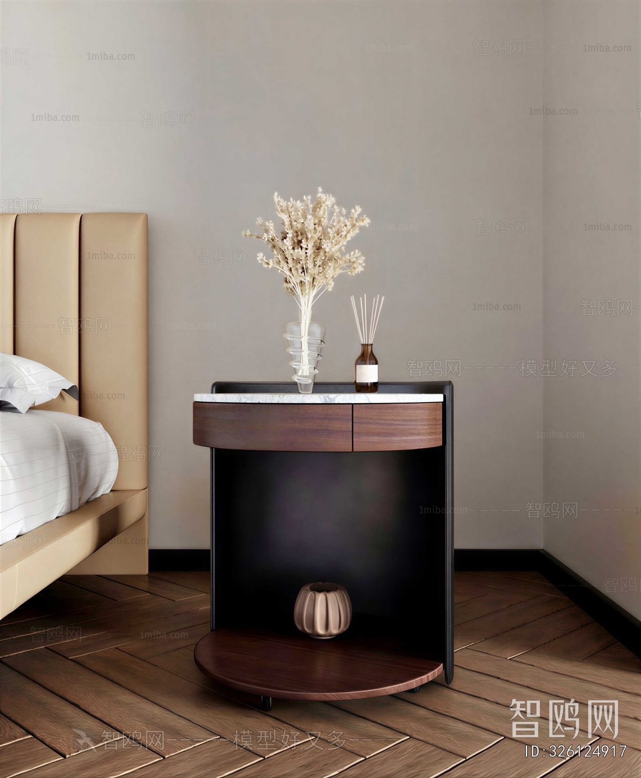 Modern Bedside Cupboard
