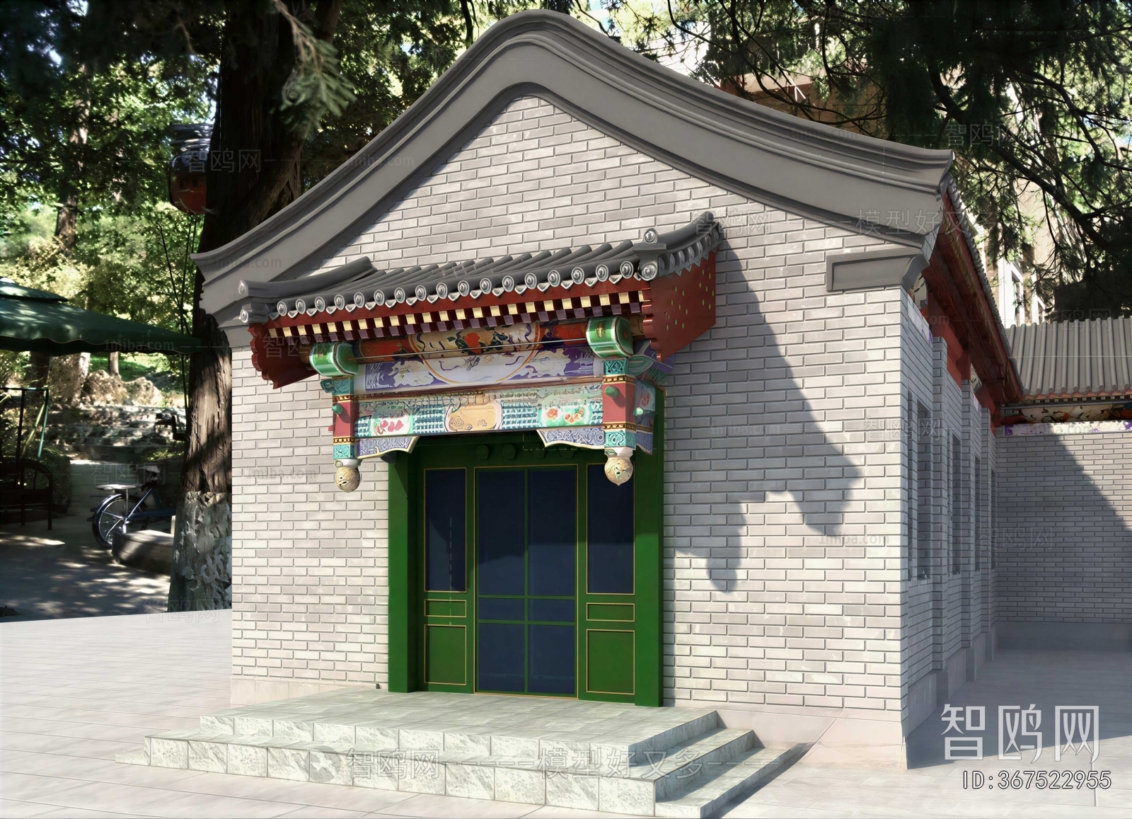 Chinese Style Ancient Architectural Buildings