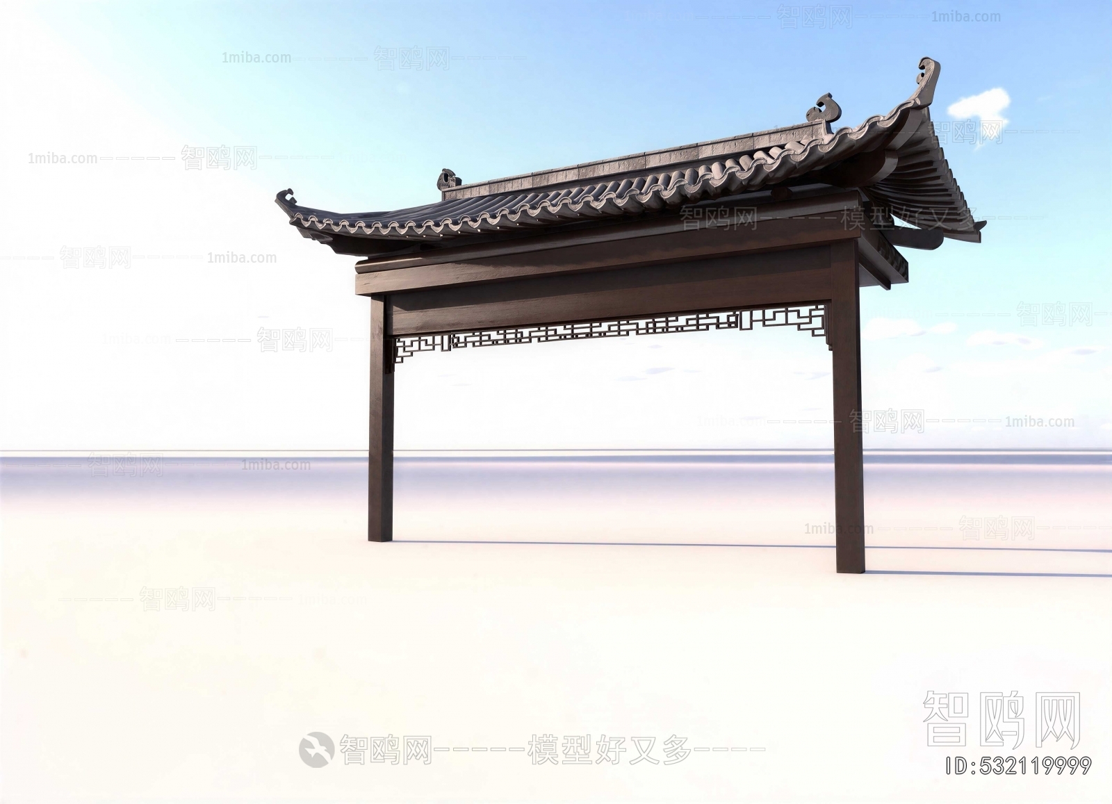Chinese Style Building Component