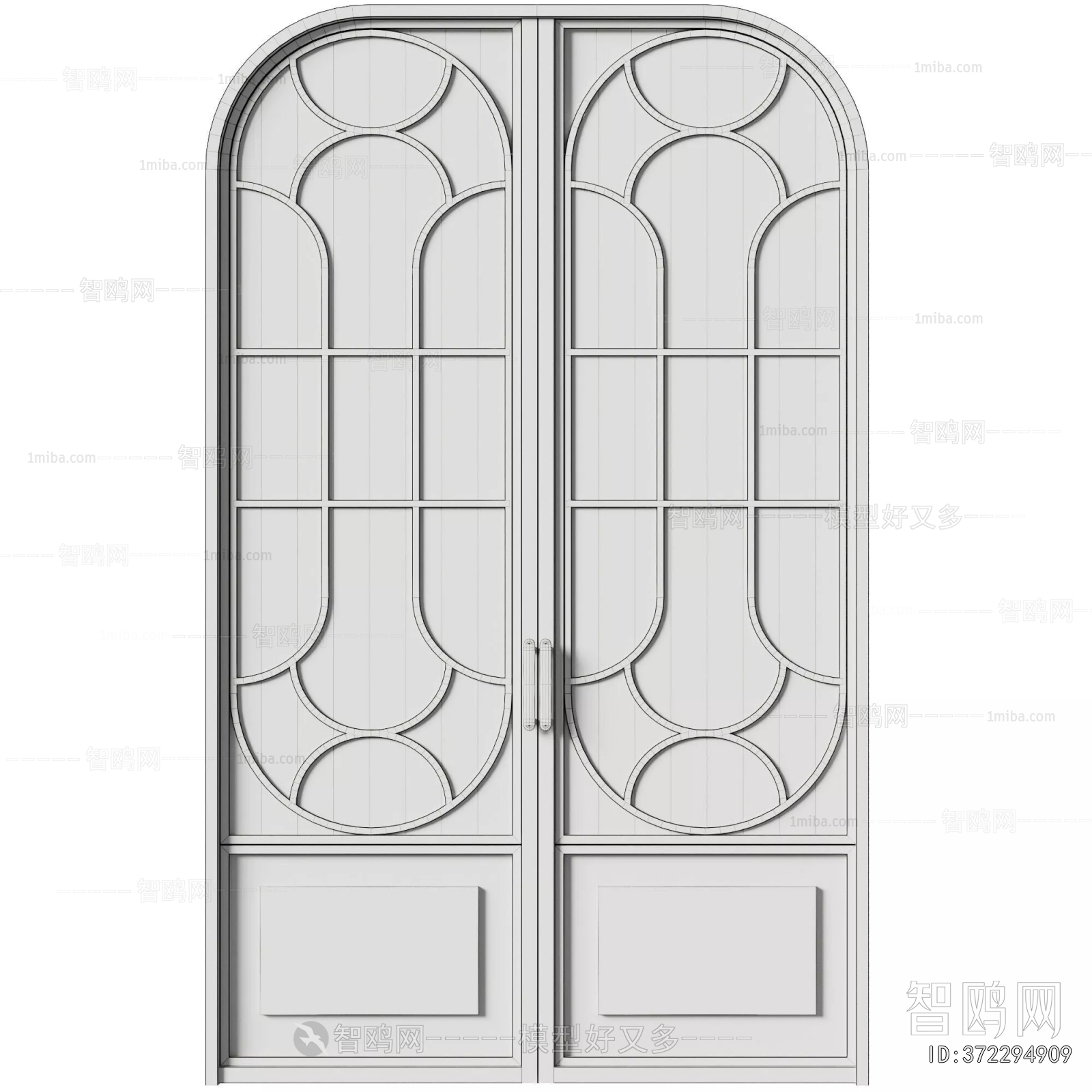 Modern Double Door