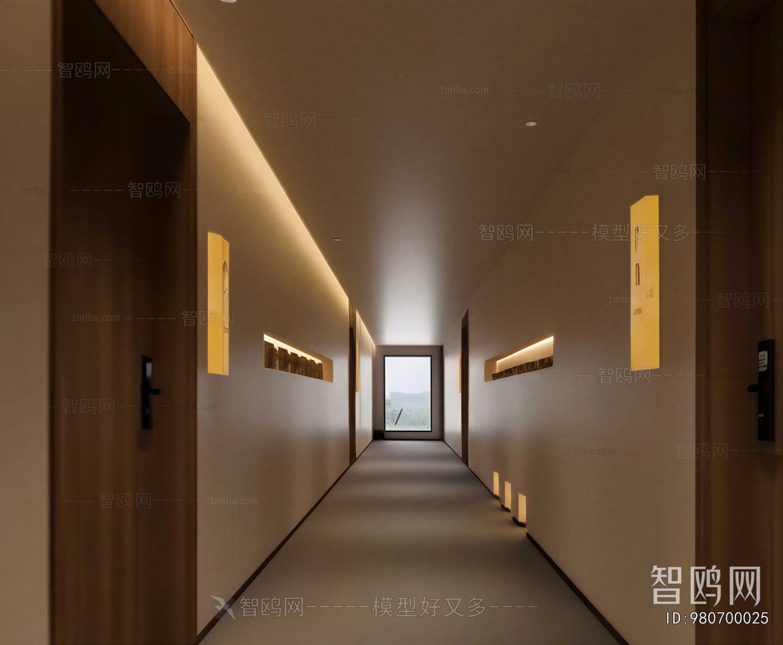 New Chinese Style Corridor