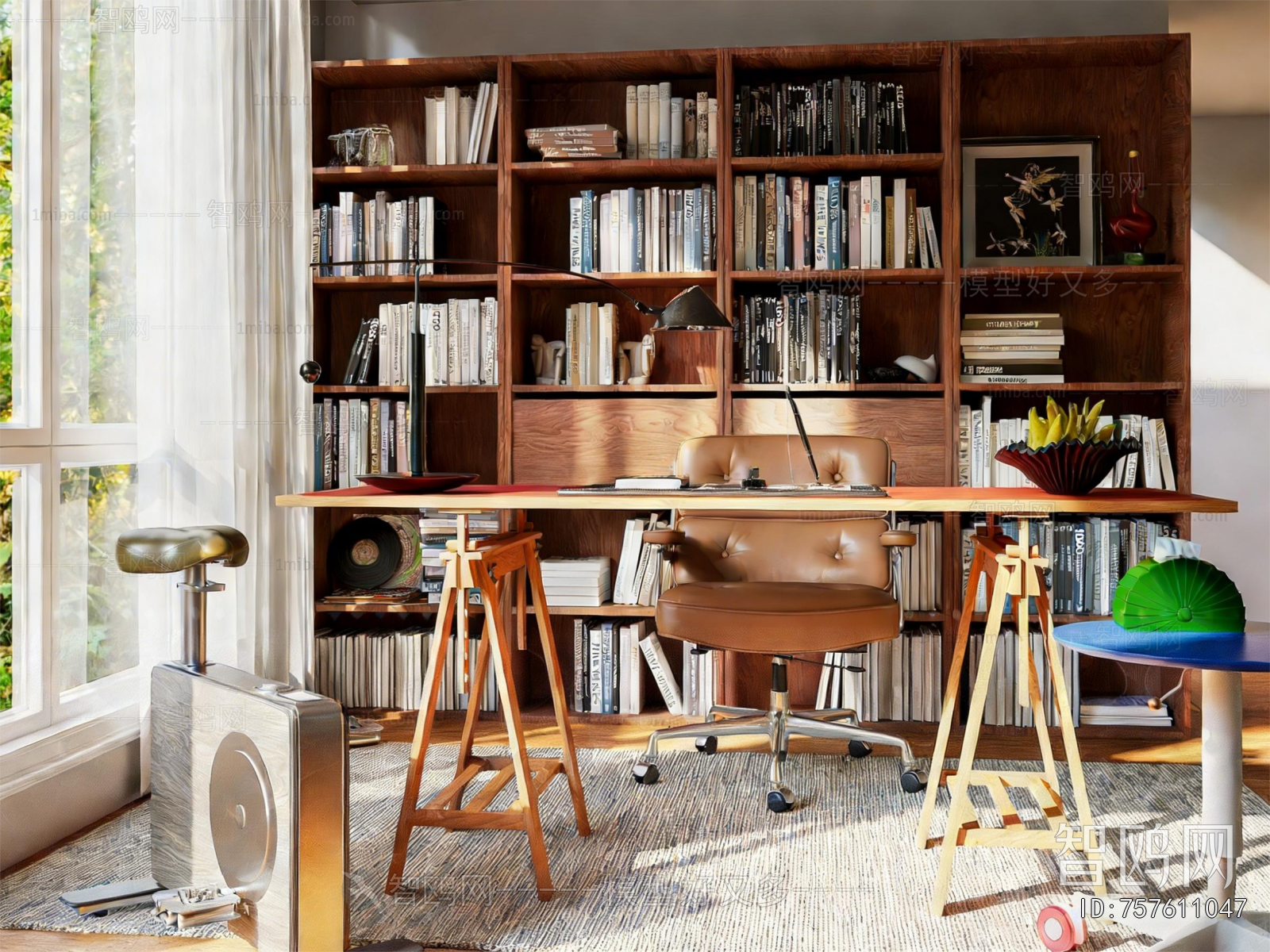 Nordic Style Study Space