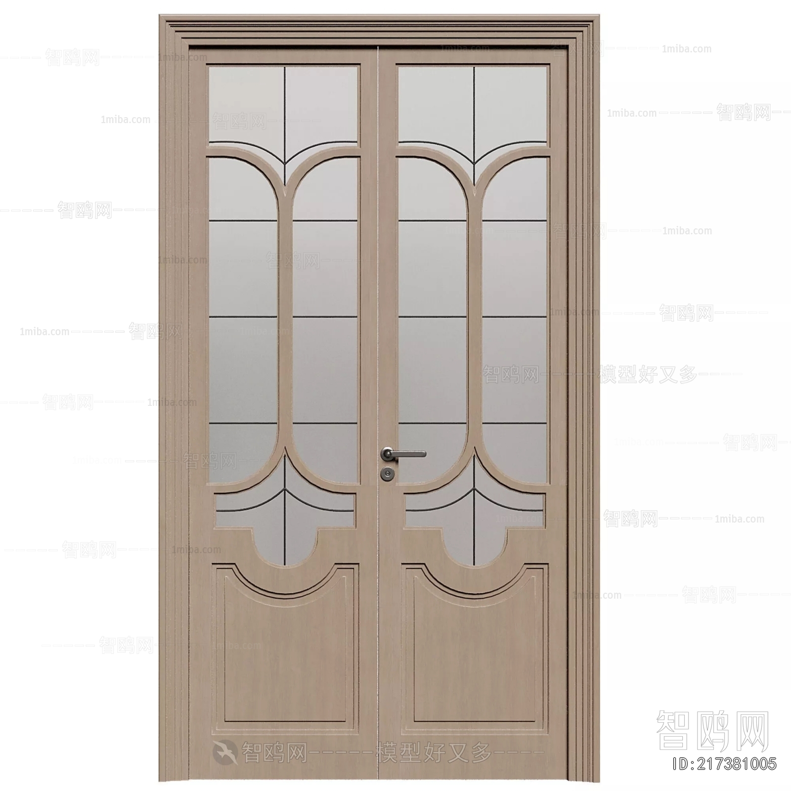 Modern Double Door