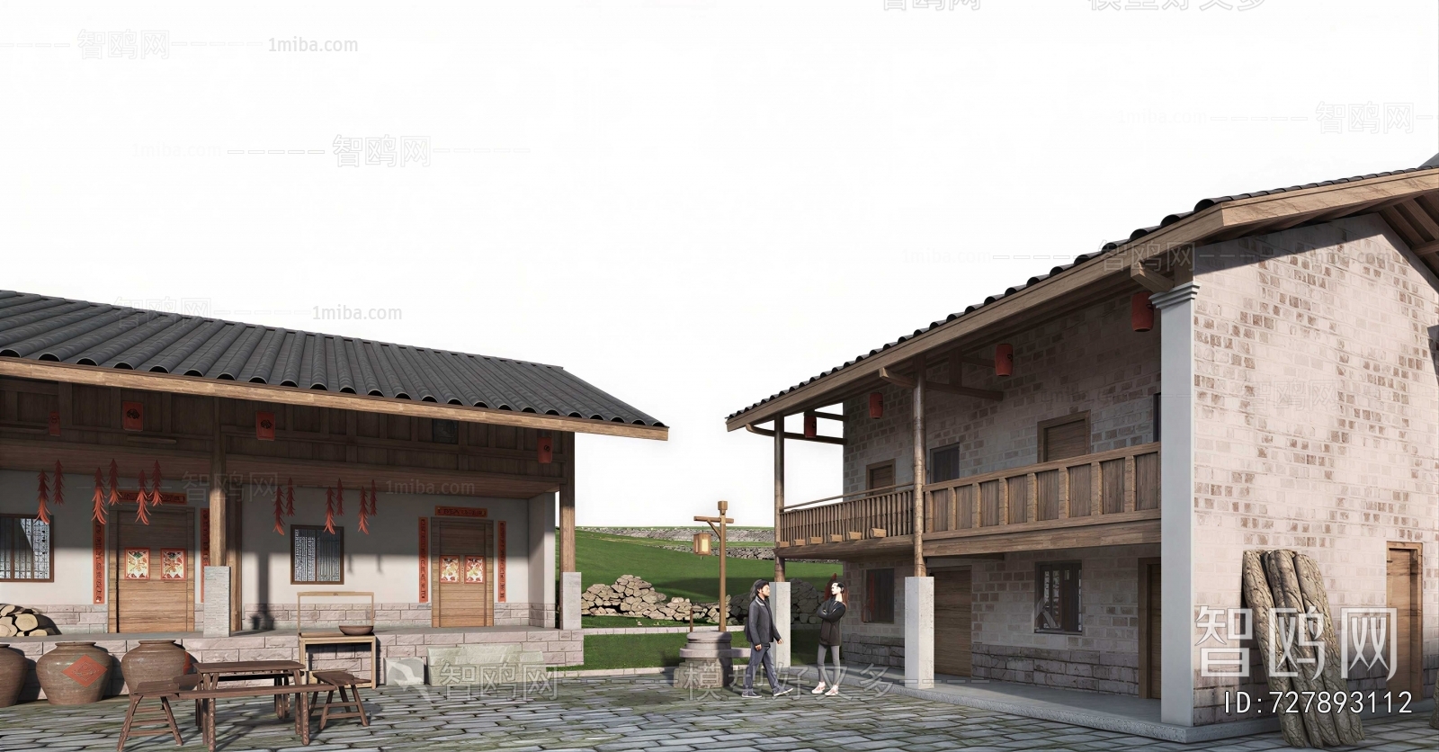 Chinese Style Courtyard/landscape