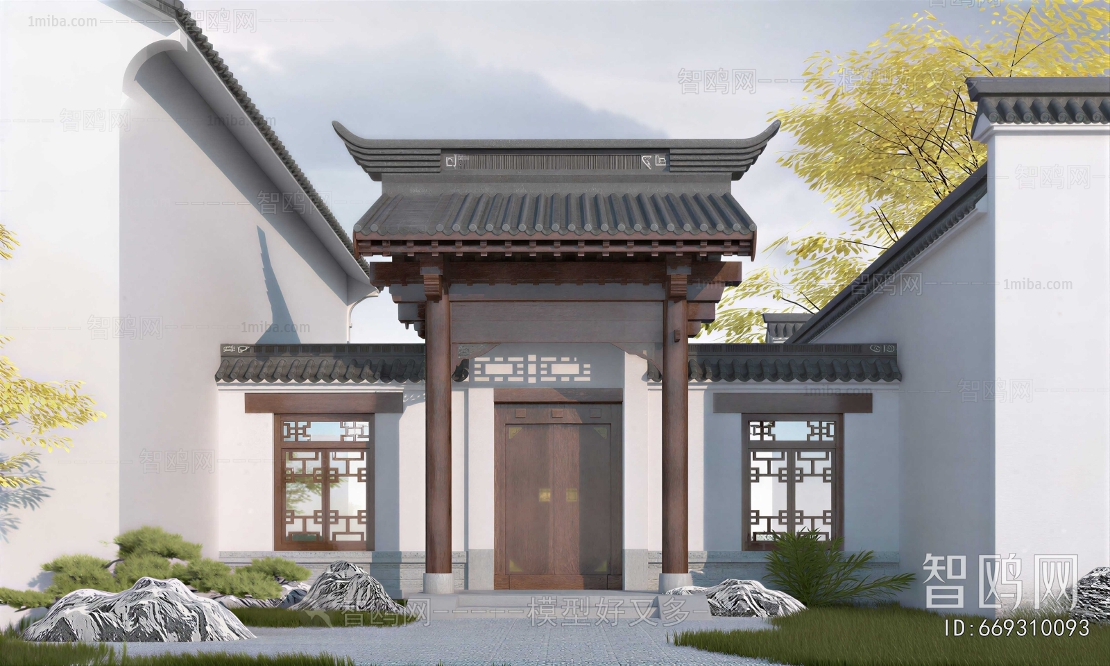 Chinese Style Gate