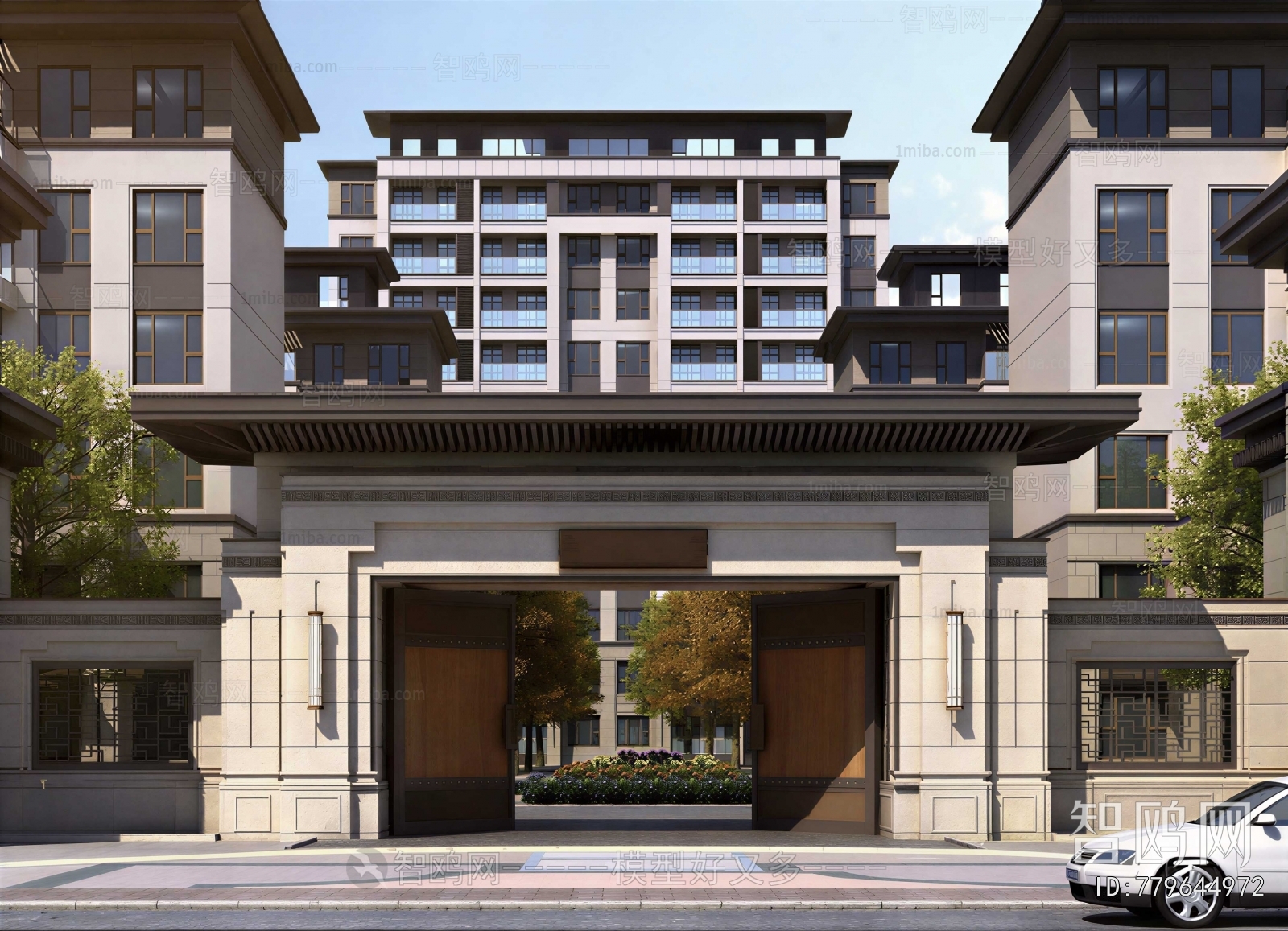 New Chinese Style Gate
