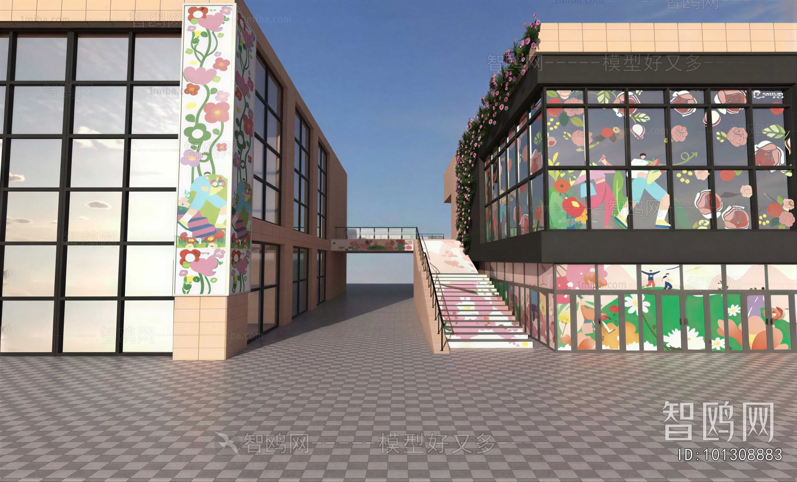 Modern Appearance Of Commercial Building