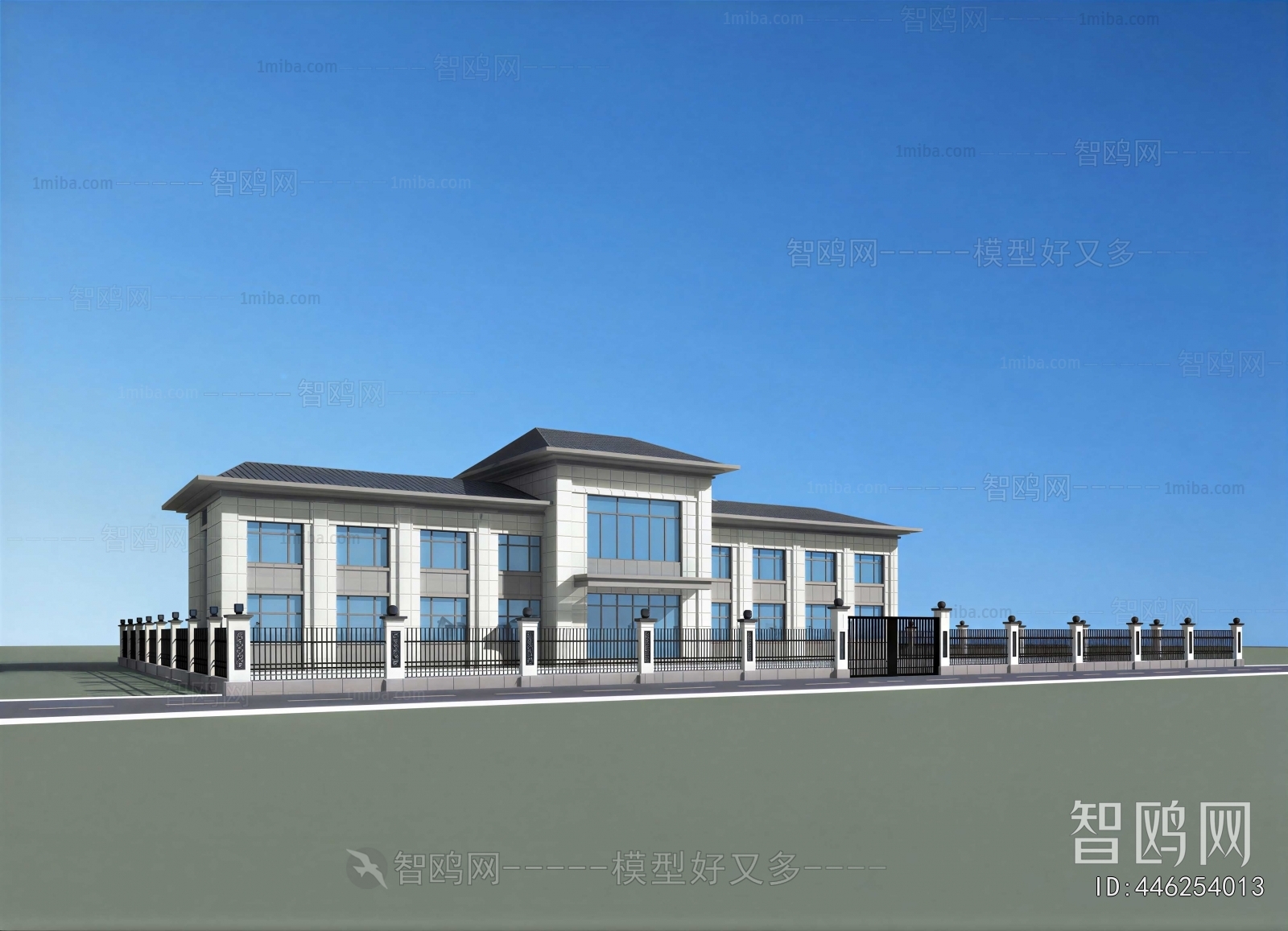 Modern Appearance Of Commercial Building