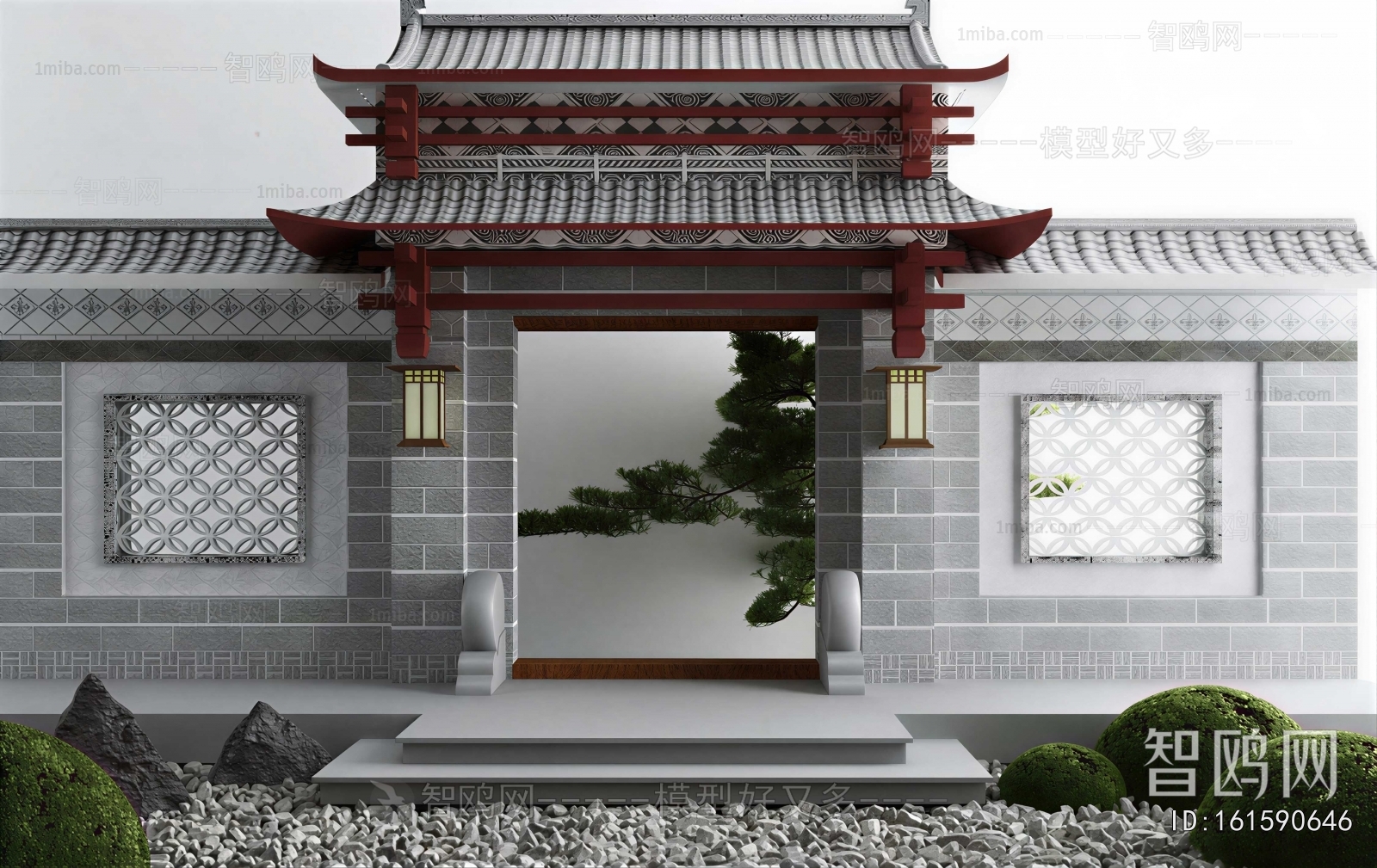 Chinese Style Gate