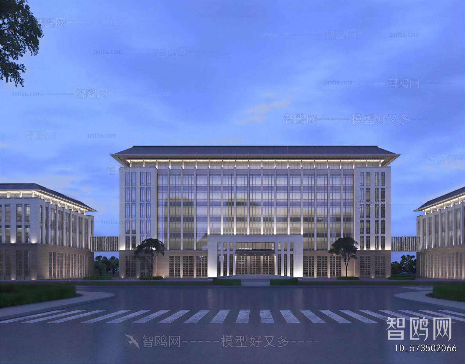 Modern Appearance Of Commercial Building