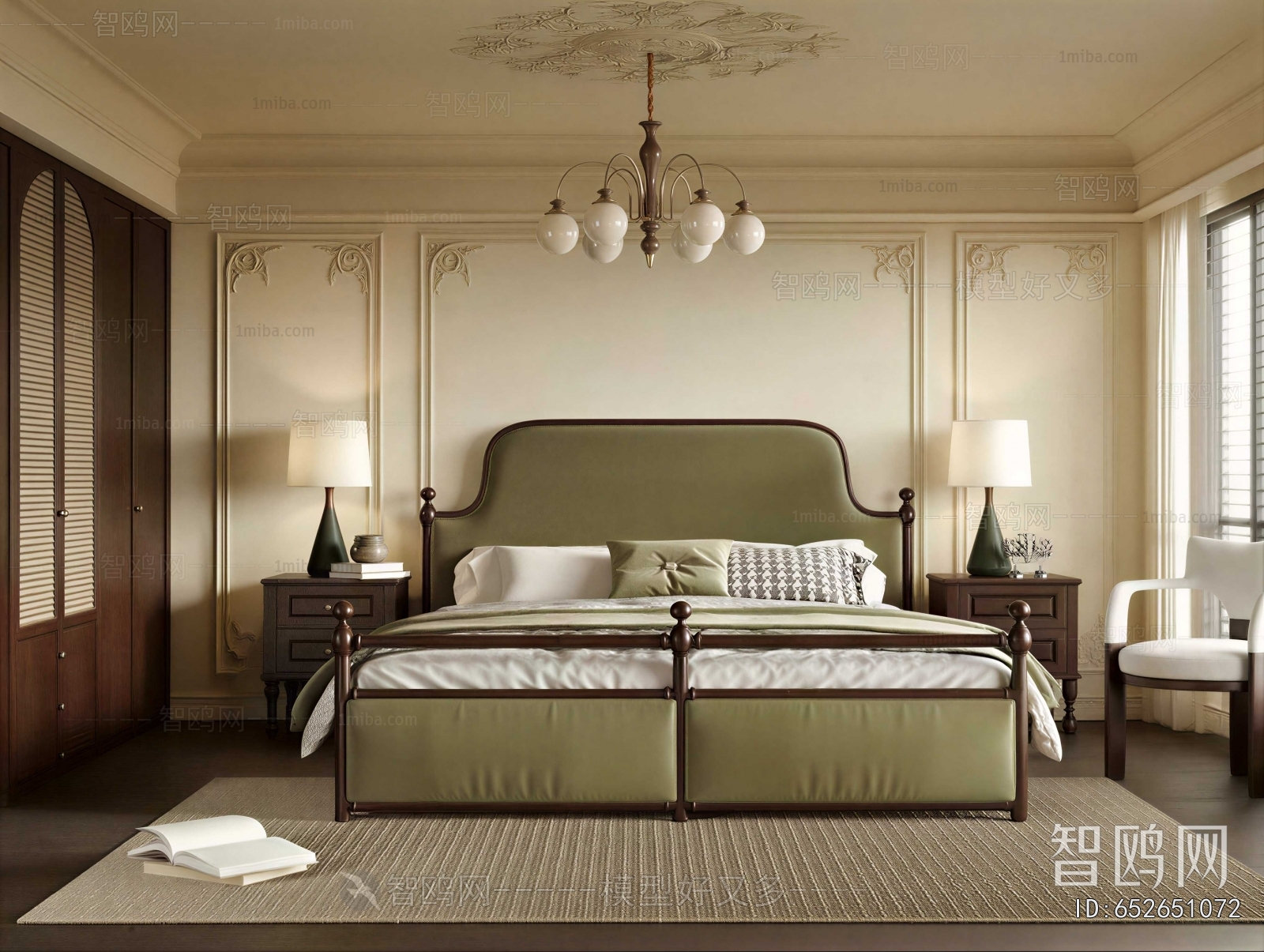 American Style Bedroom