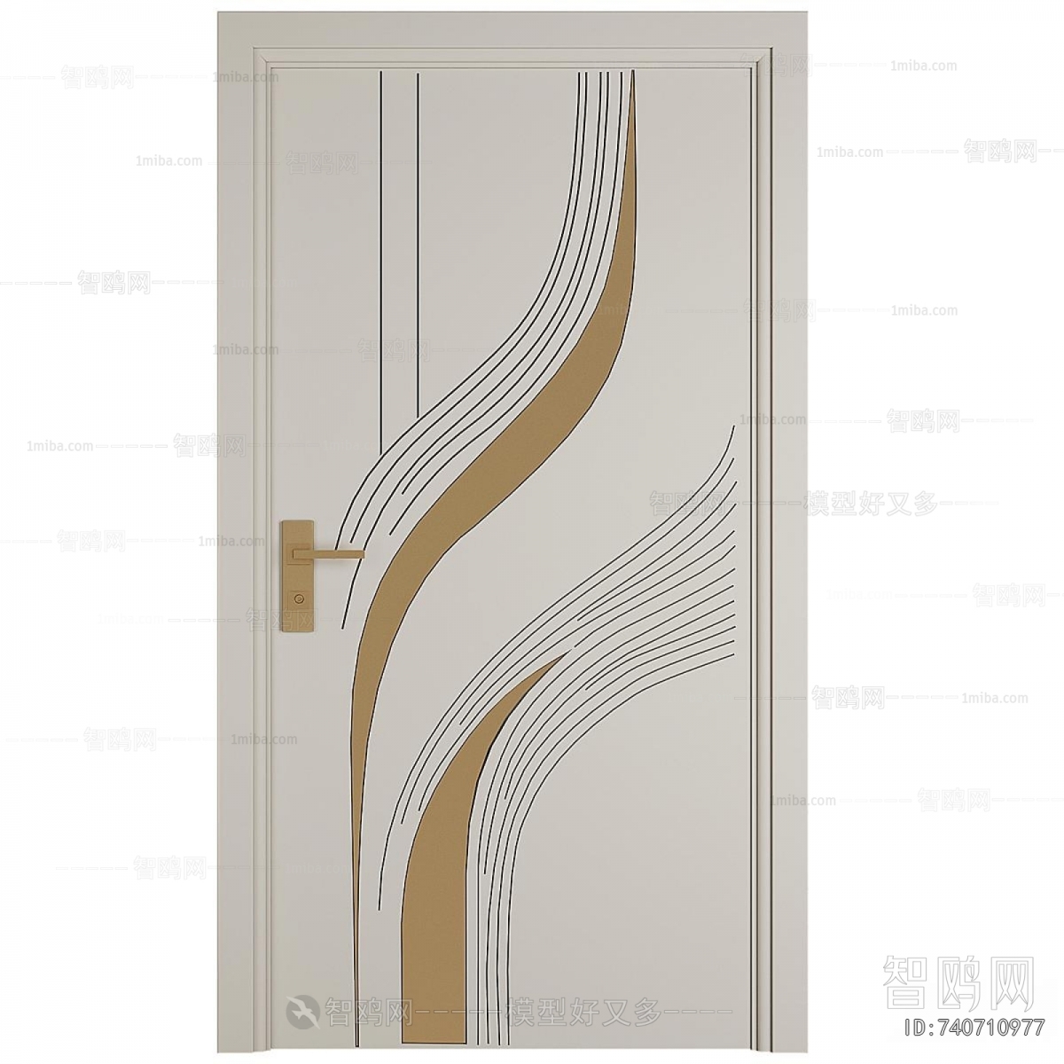 Modern Single Door