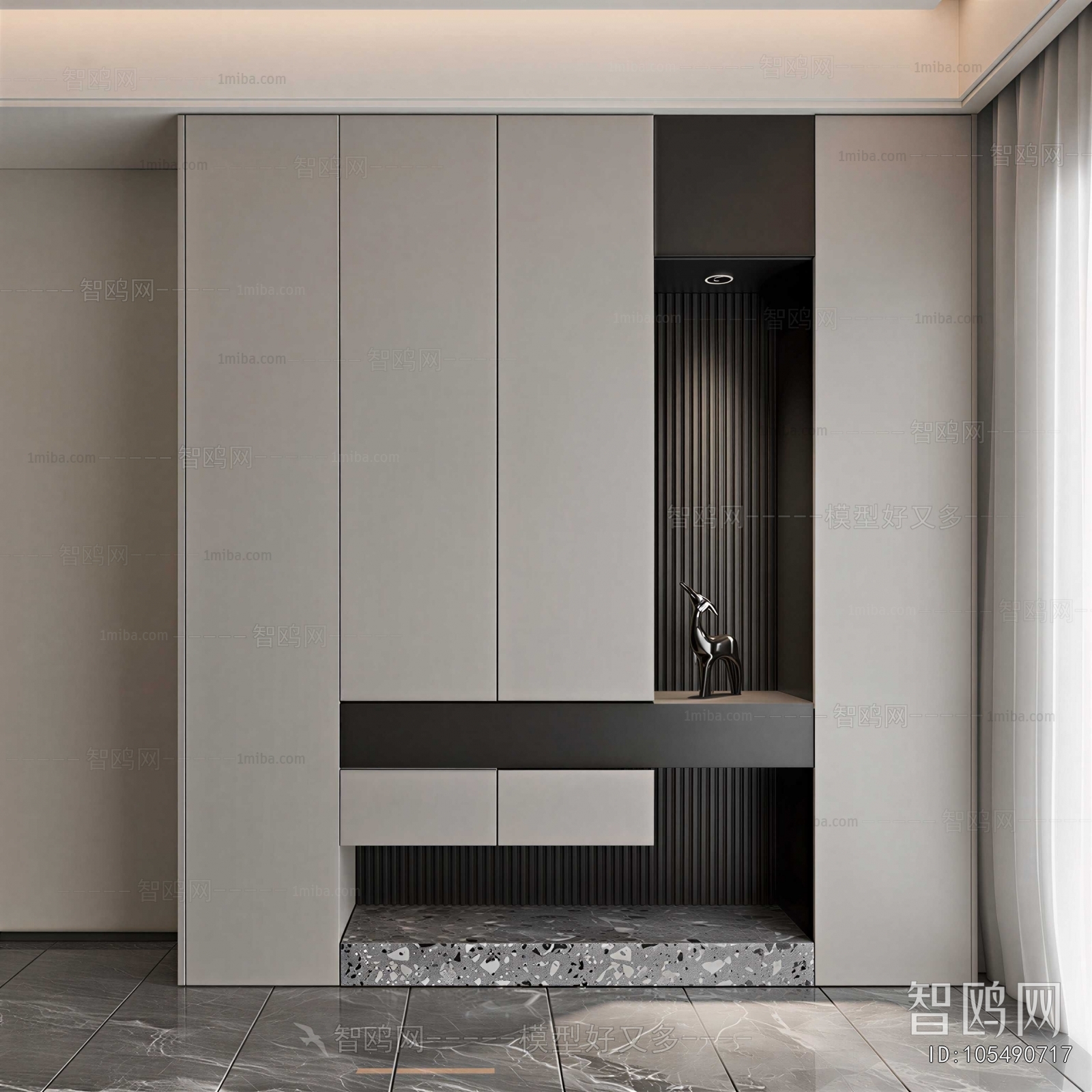 Modern Entrance Cabinet