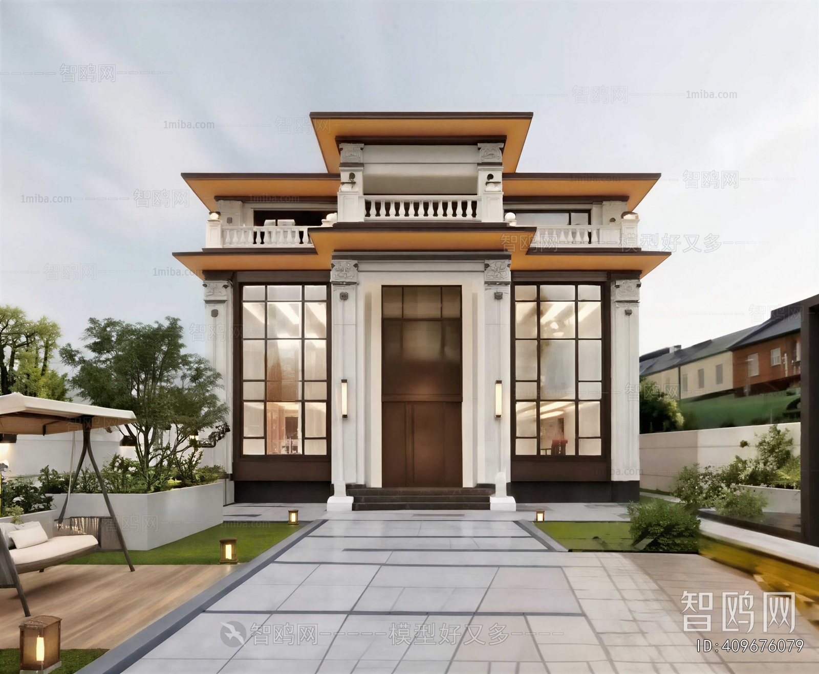 New Chinese Style Detached Villa