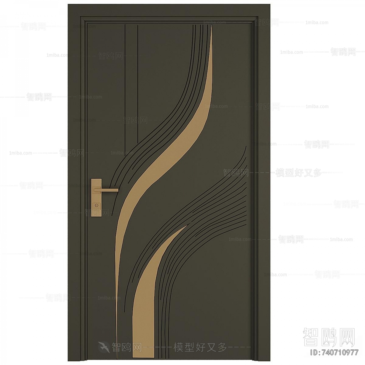 Modern Single Door