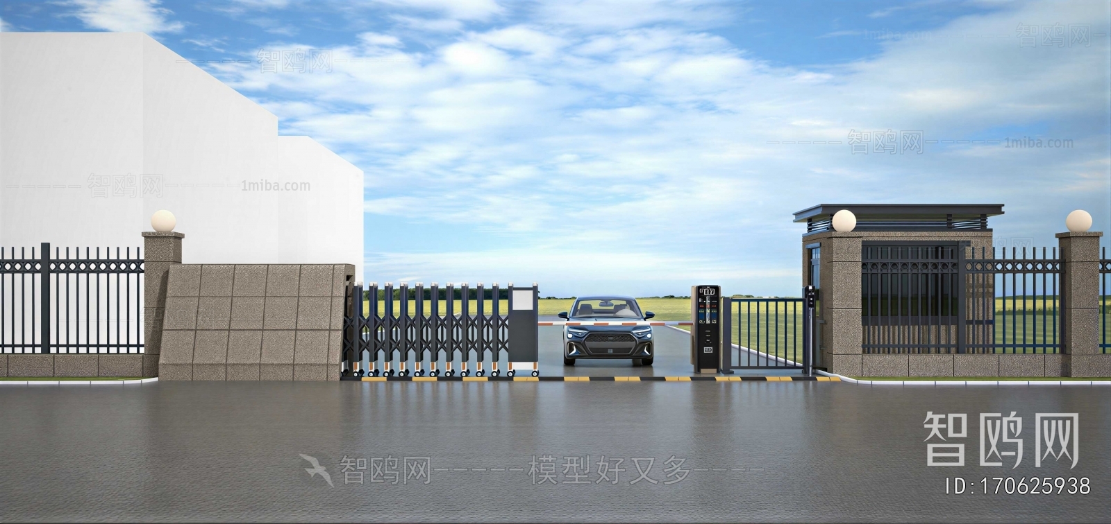 New Chinese Style Facade Element