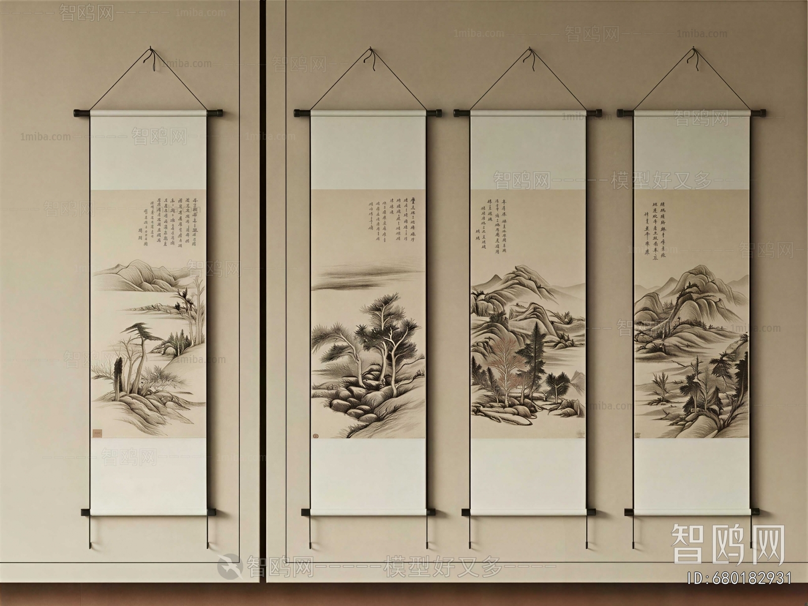 New Chinese Style Painting