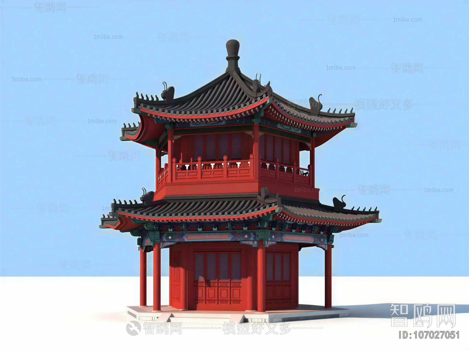 Chinese Style Ancient Architectural Buildings