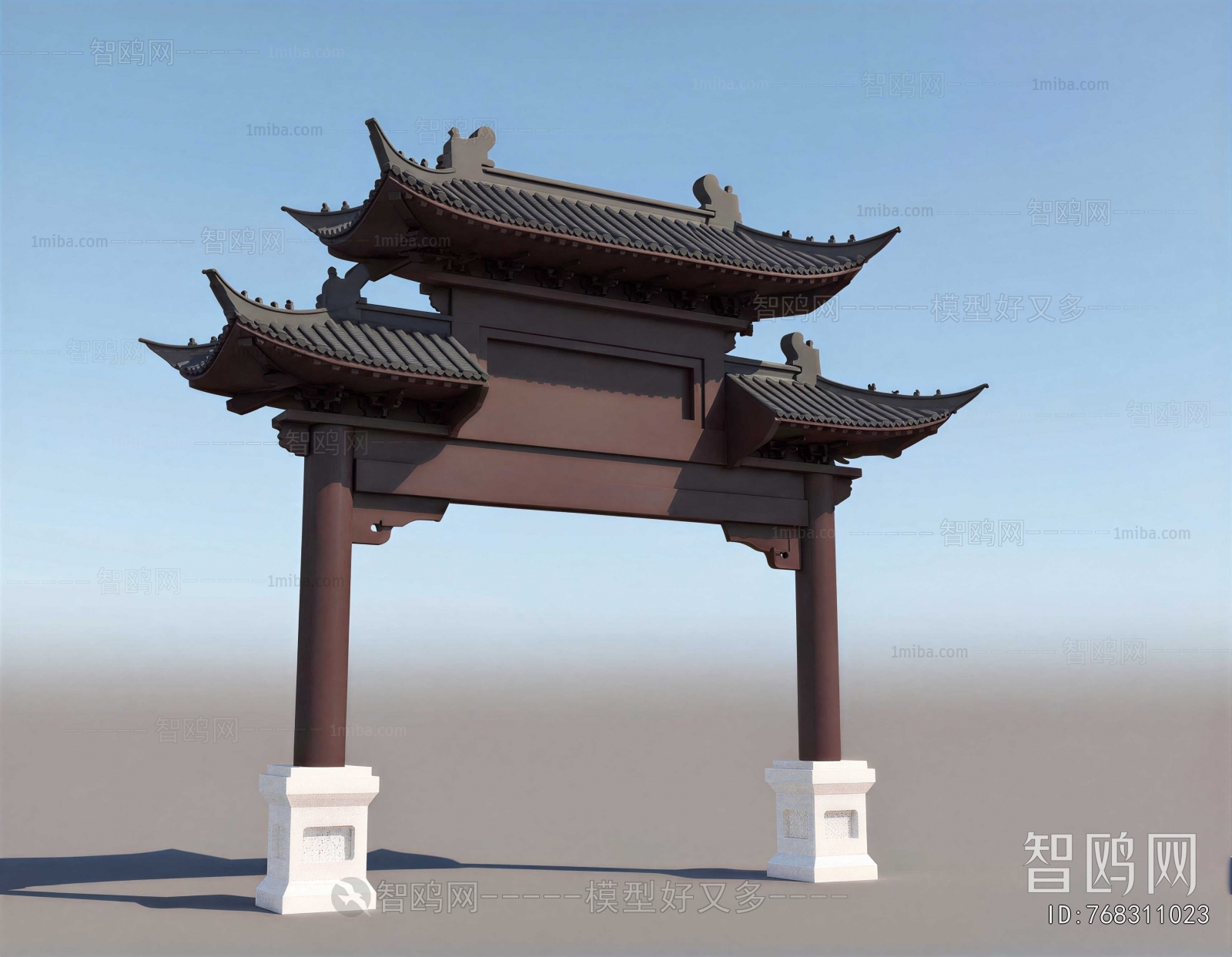 Chinese Style Building Component