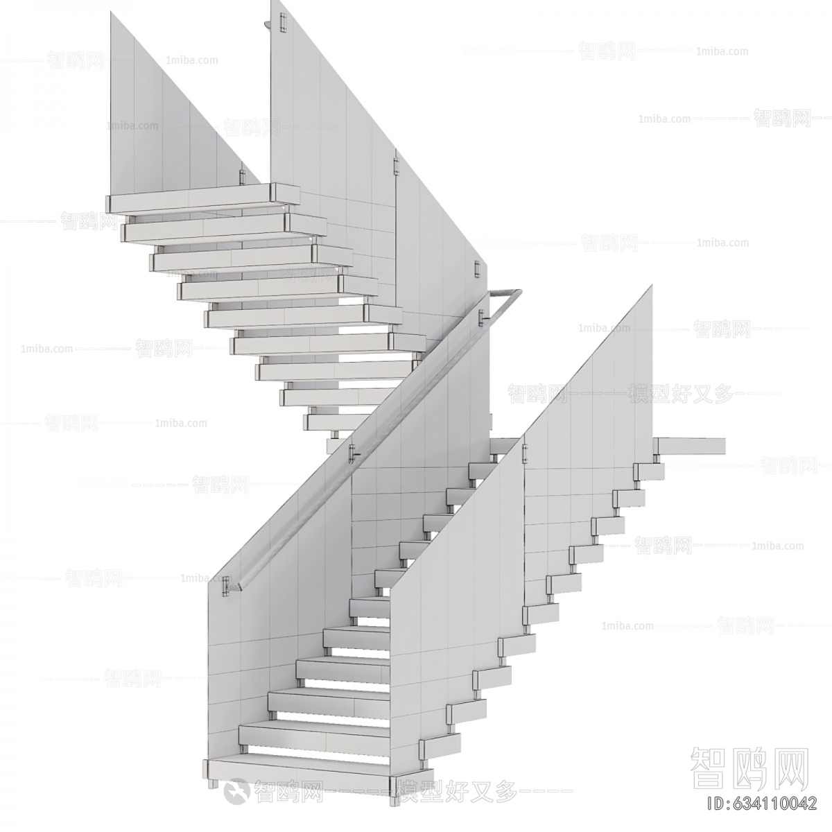 Modern Stair Balustrade/elevator