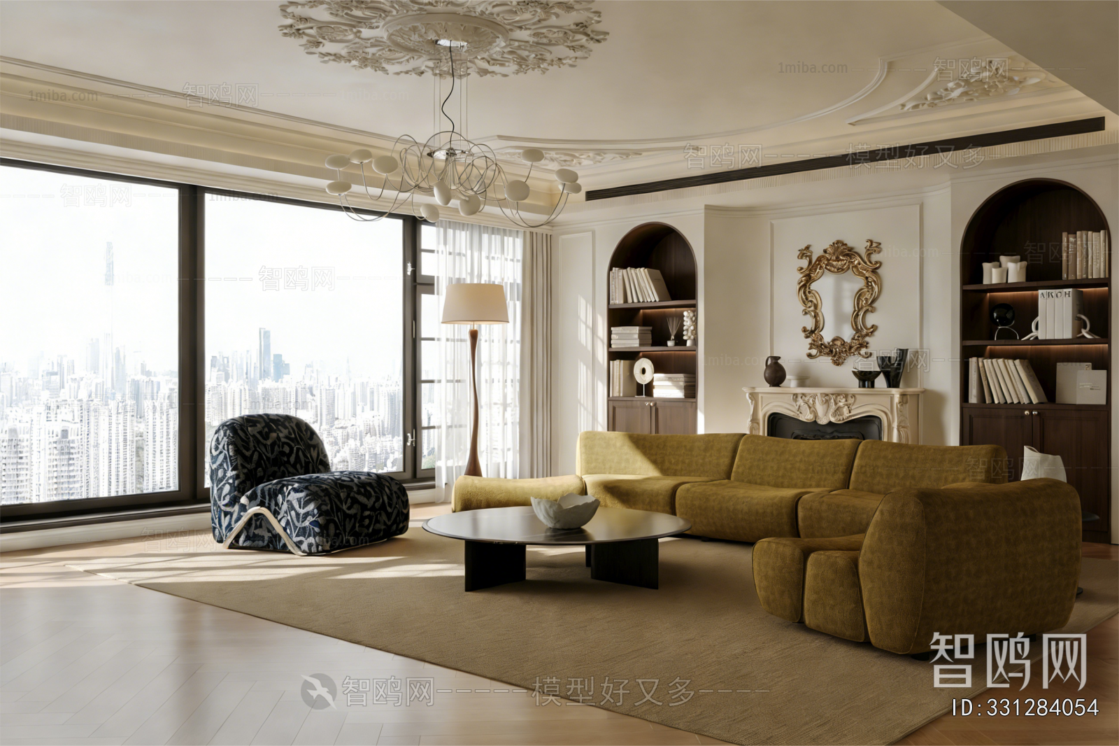 French Style A Living Room
