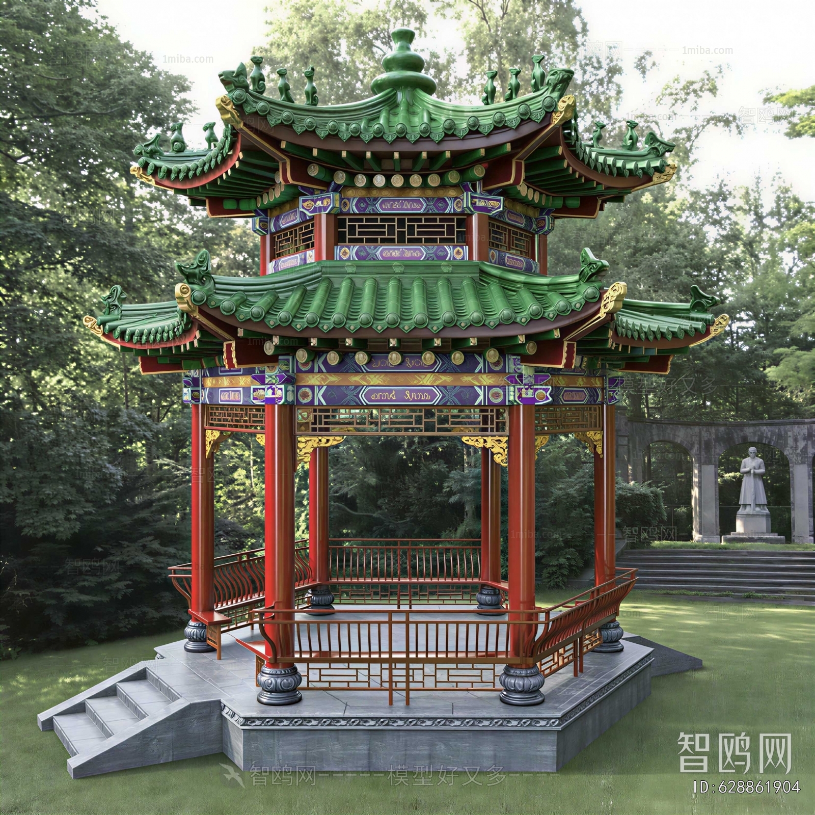 Chinese Style Courtyard/landscape