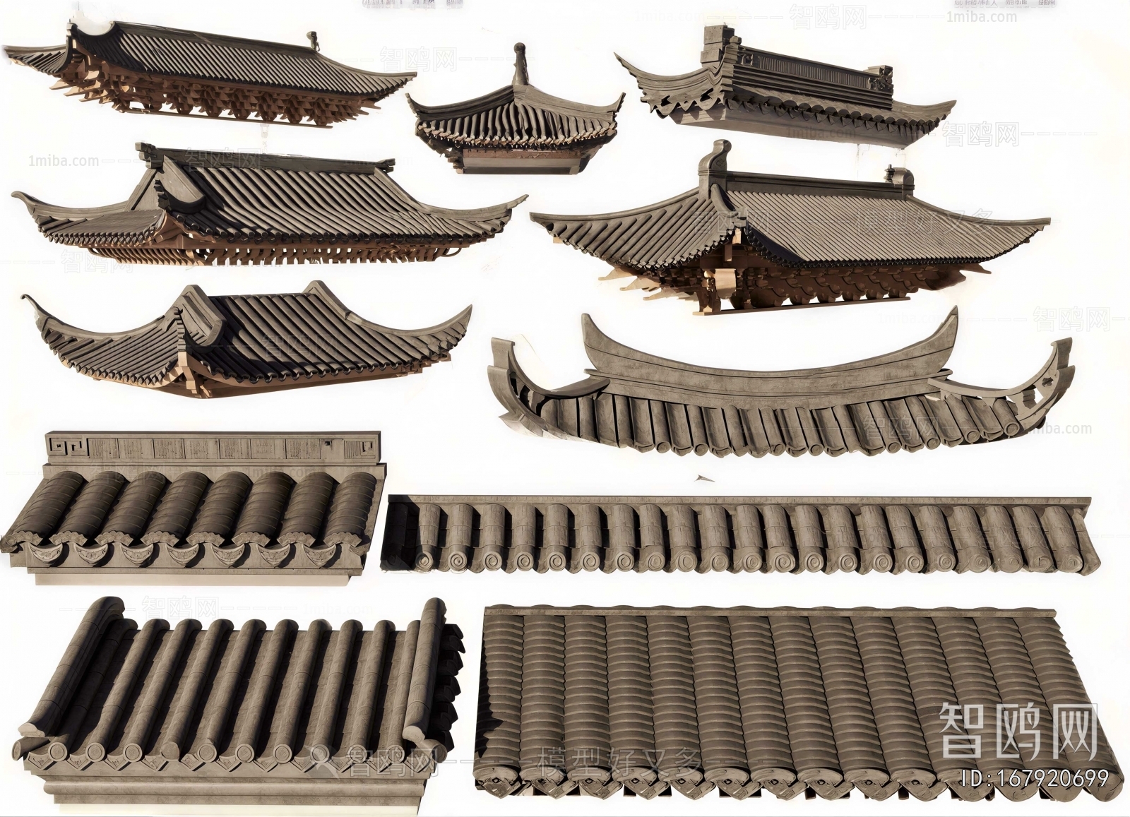 Chinese Style Building Component