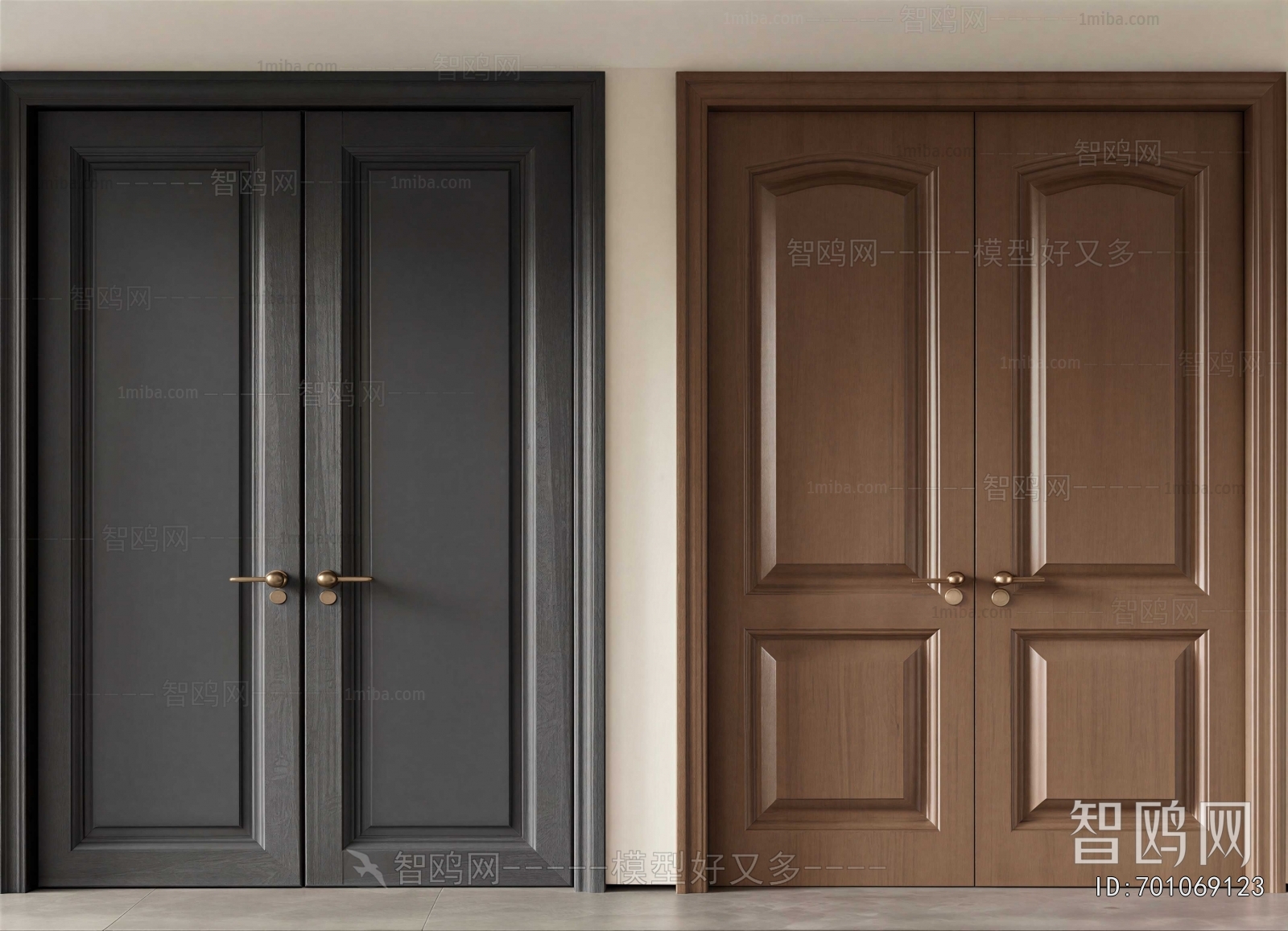 French Style Single Door
