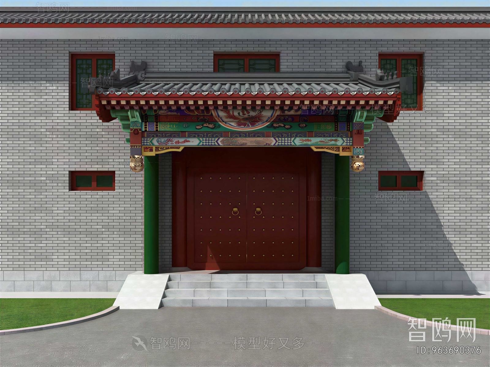 Chinese Style Facade Element