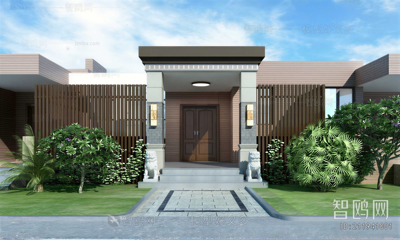 Chinese Style Courtyard/landscape