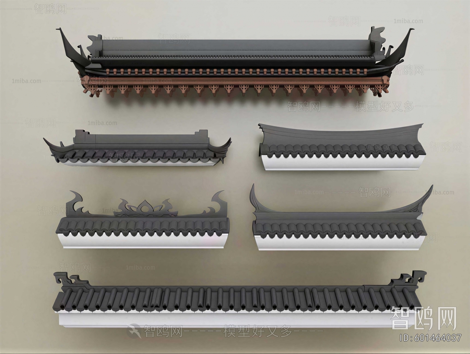 Chinese Style Building Component