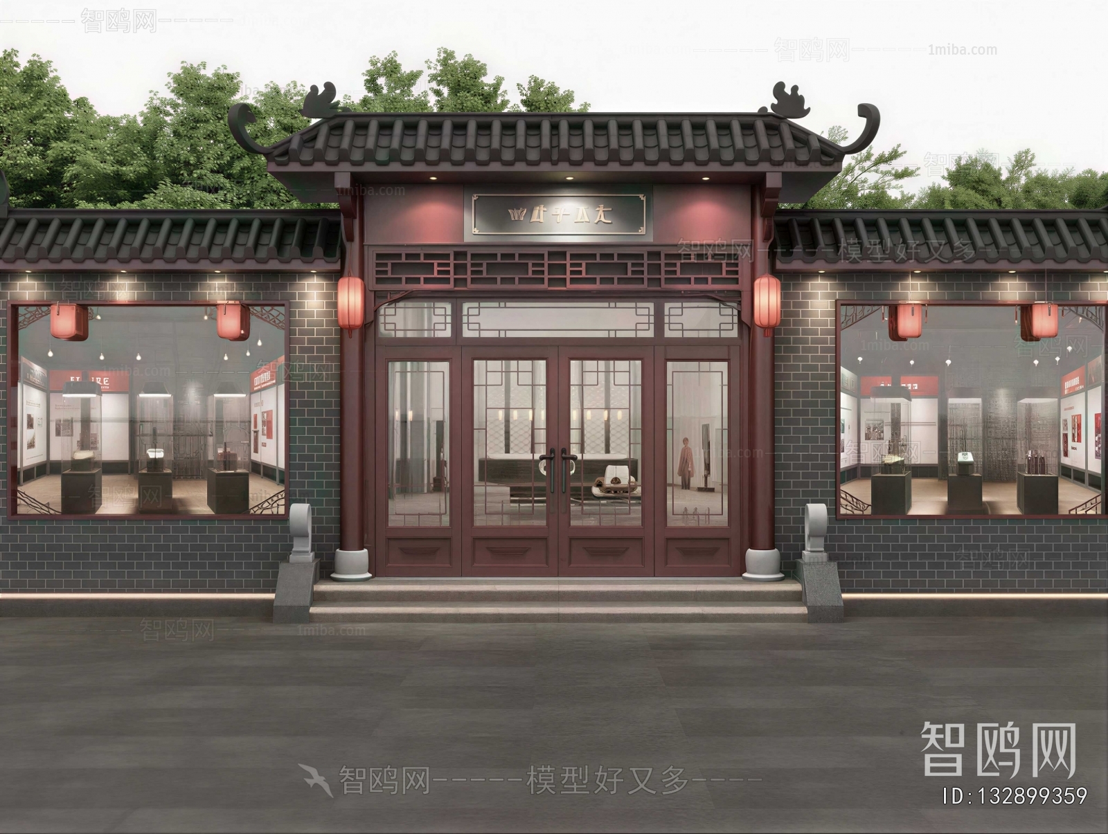 New Chinese Style Facade Element