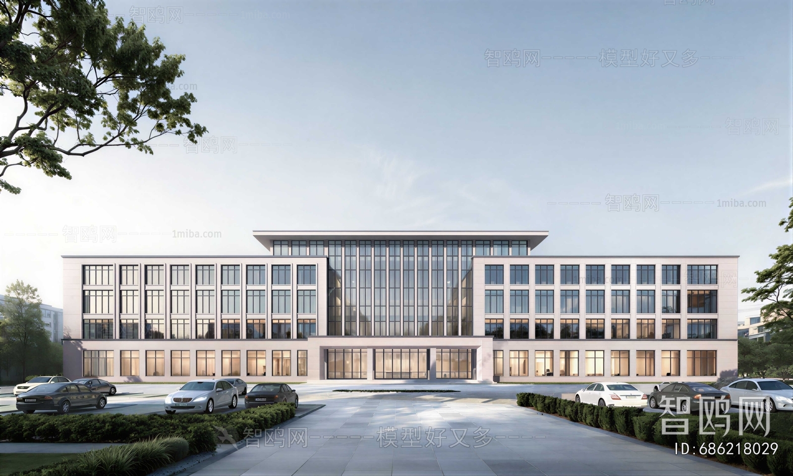 Modern Building Appearance