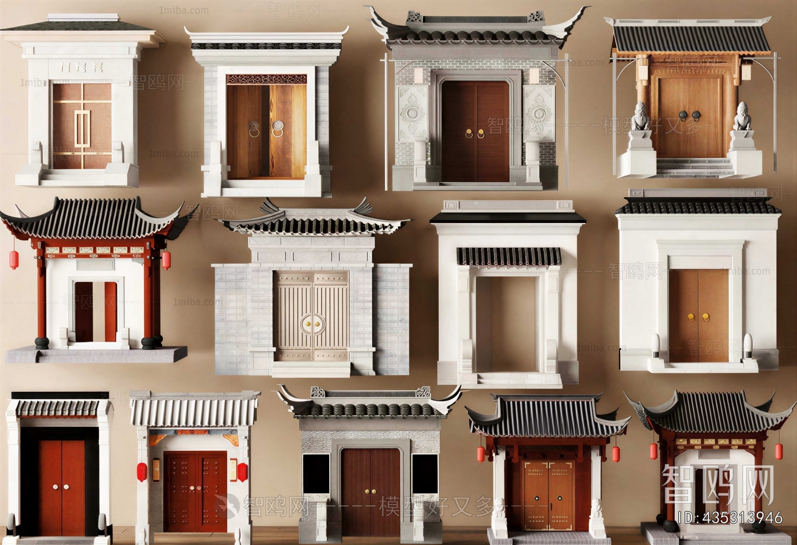 New Chinese Style Gate