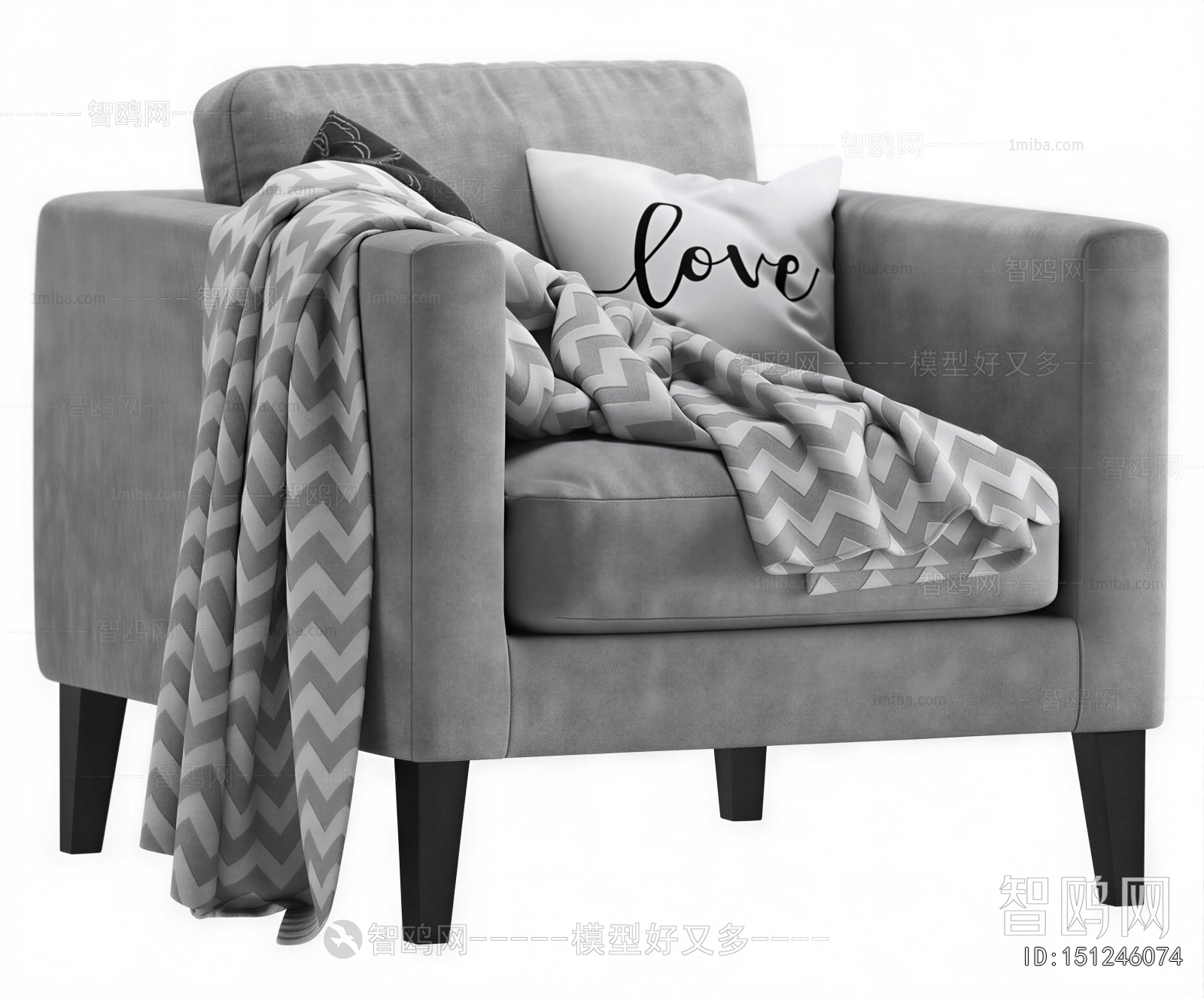 Modern Single Sofa