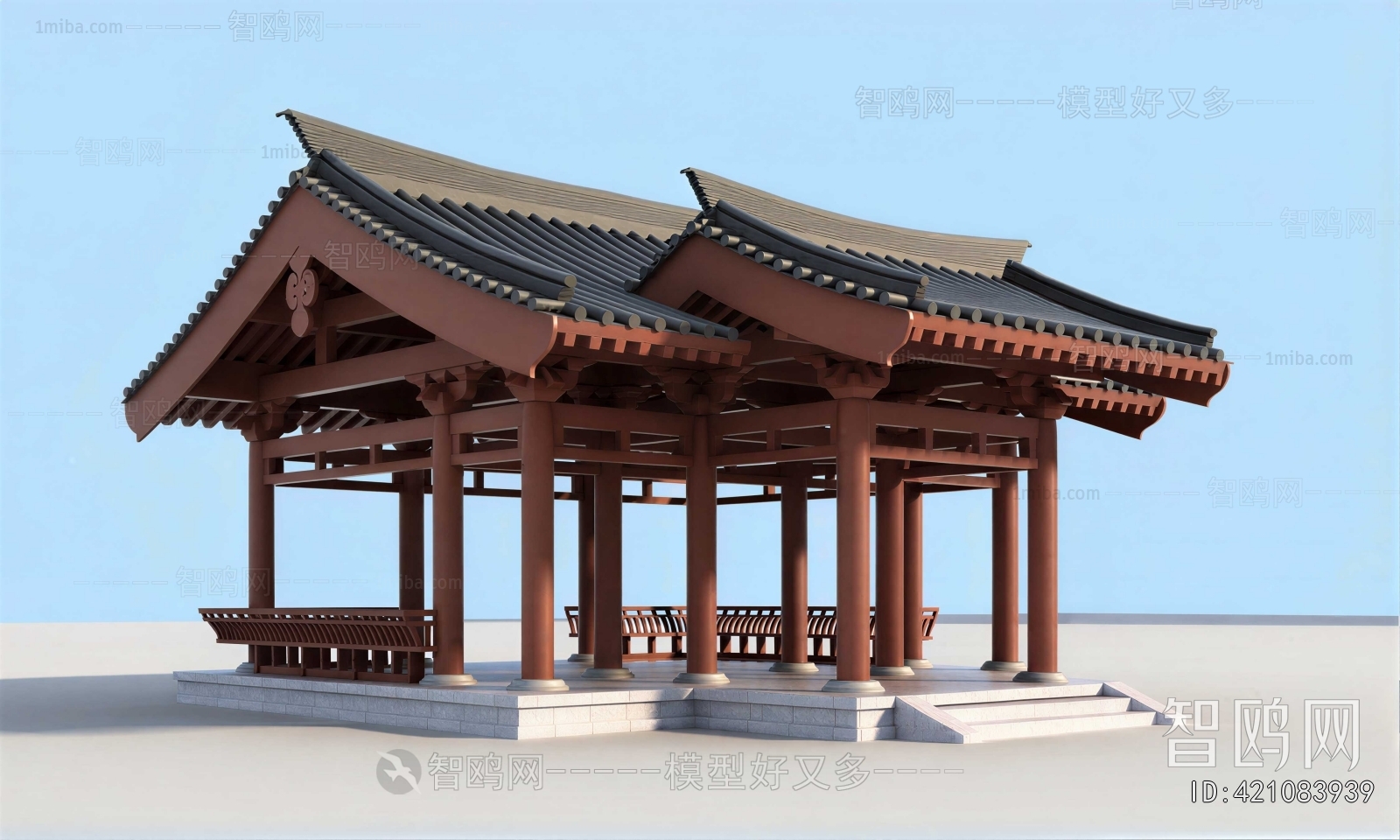 Chinese Style Ancient Architectural Buildings