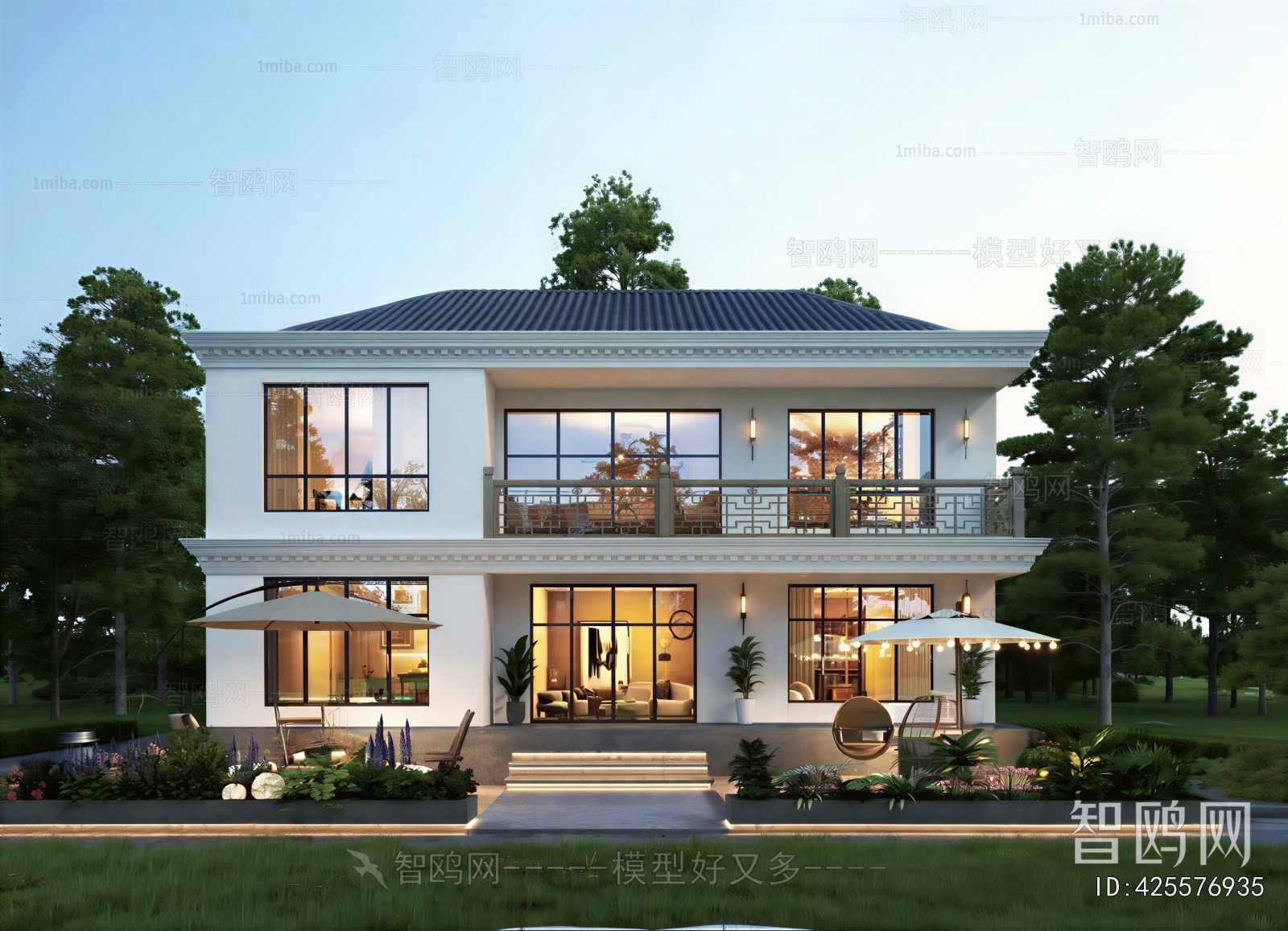 New Chinese Style Detached Villa