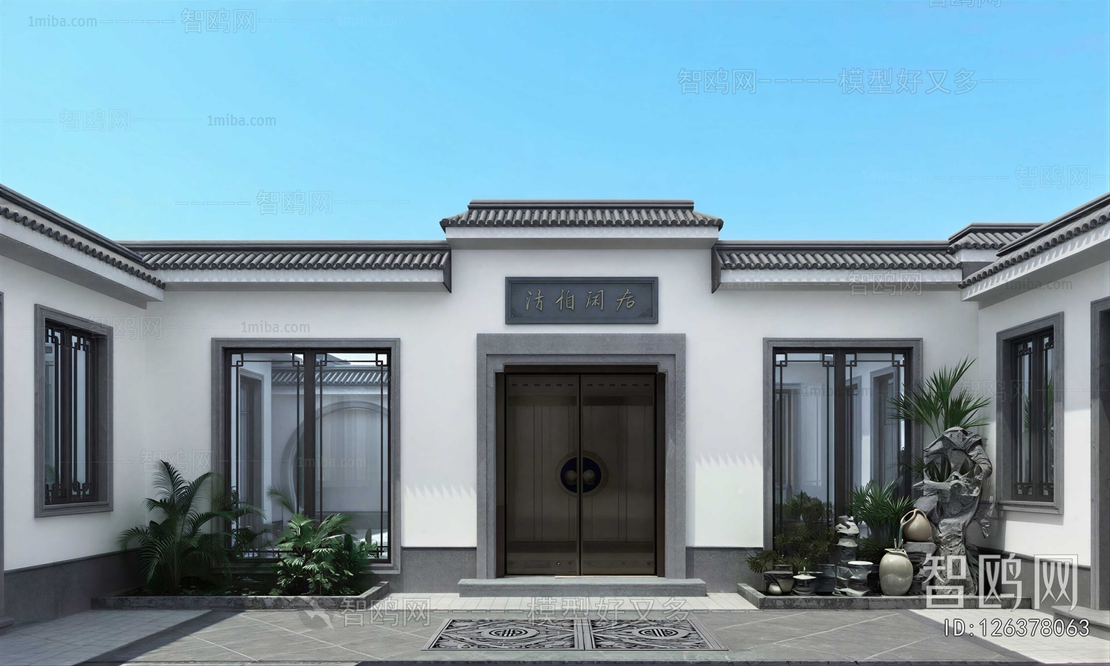New Chinese Style Gate