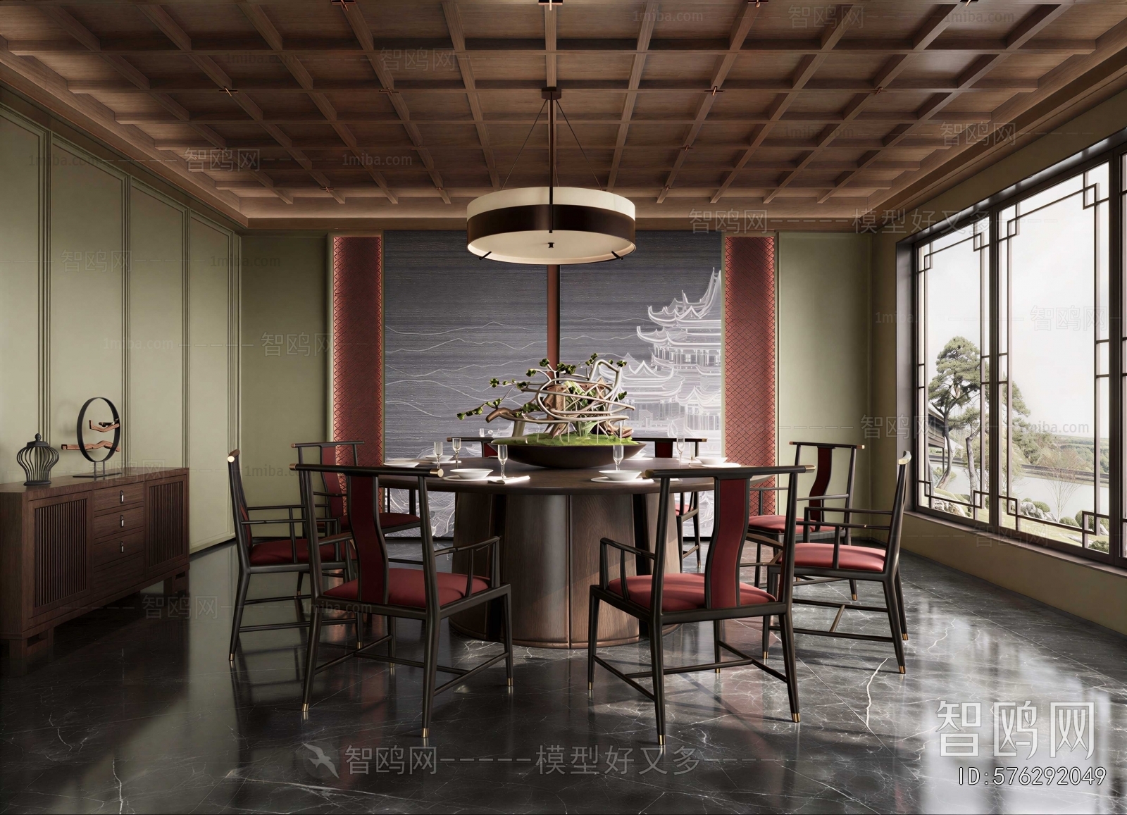 New Chinese Style Restaurant Box