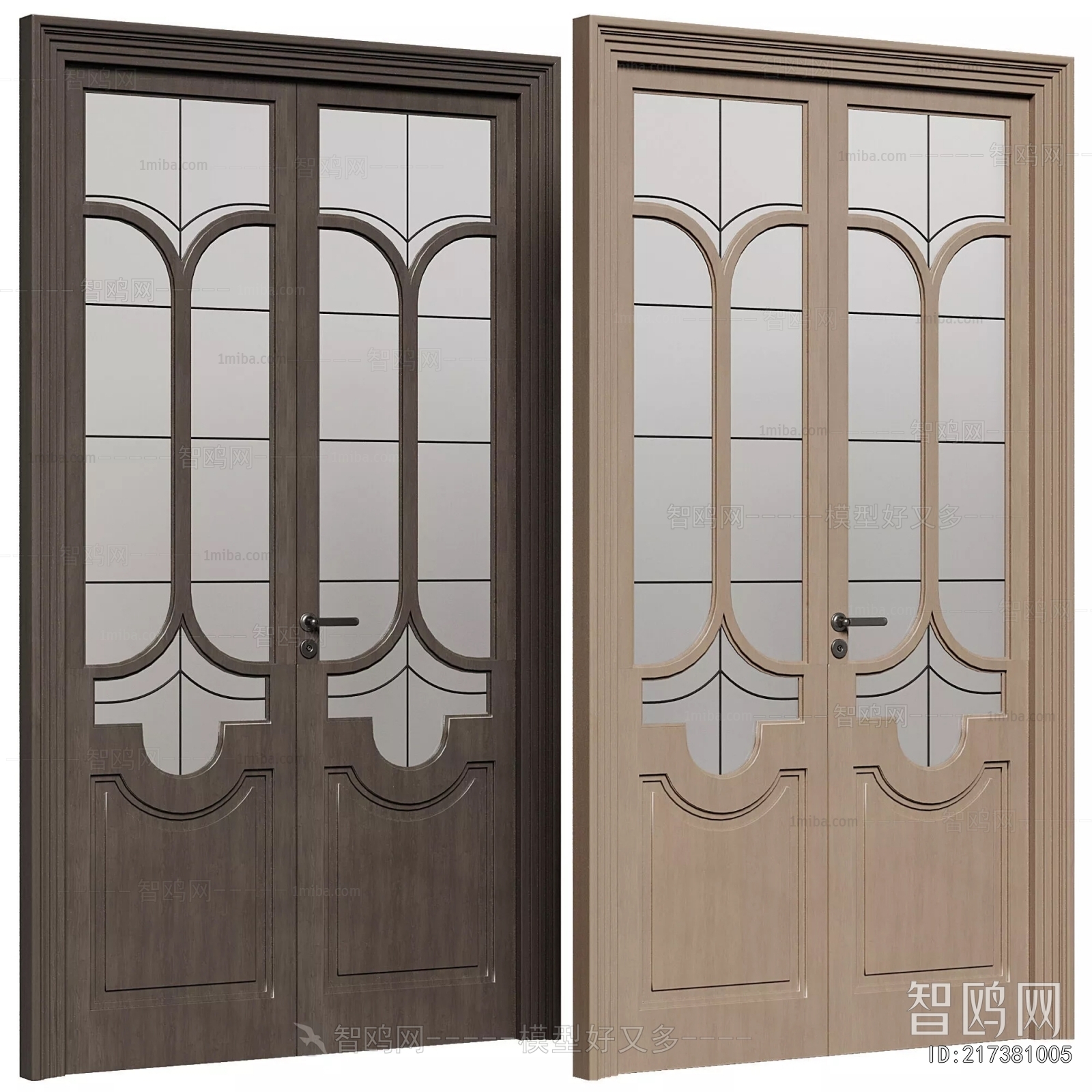 Modern Double Door