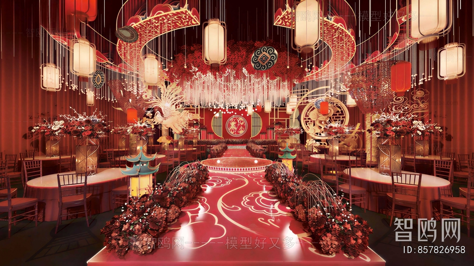 New Chinese Style Banquet Hall