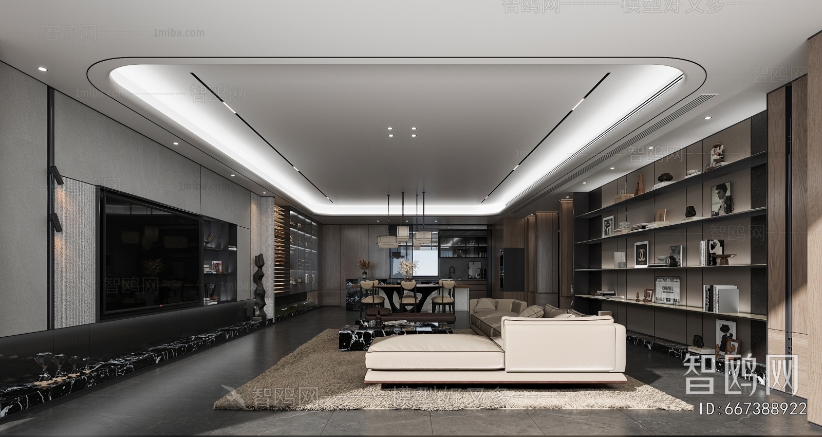 Modern Manager's Office