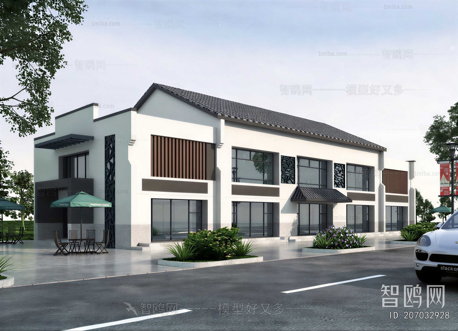 Modern Building Appearance