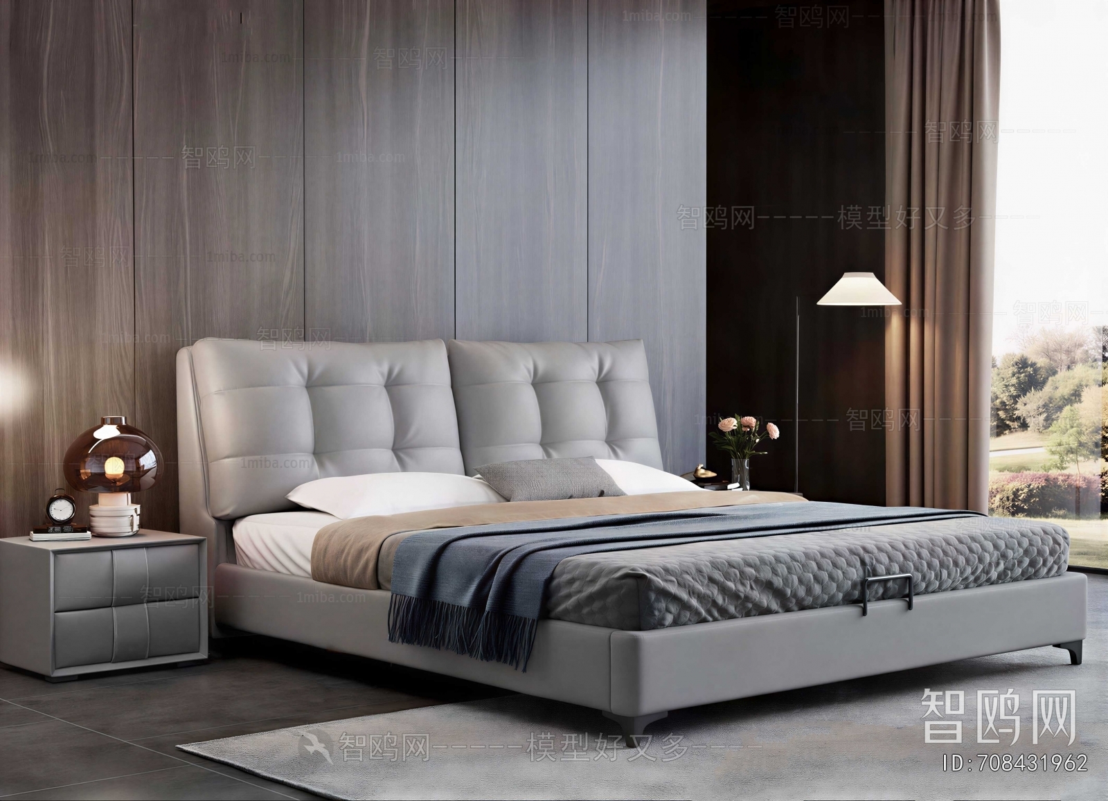 Modern Double Bed