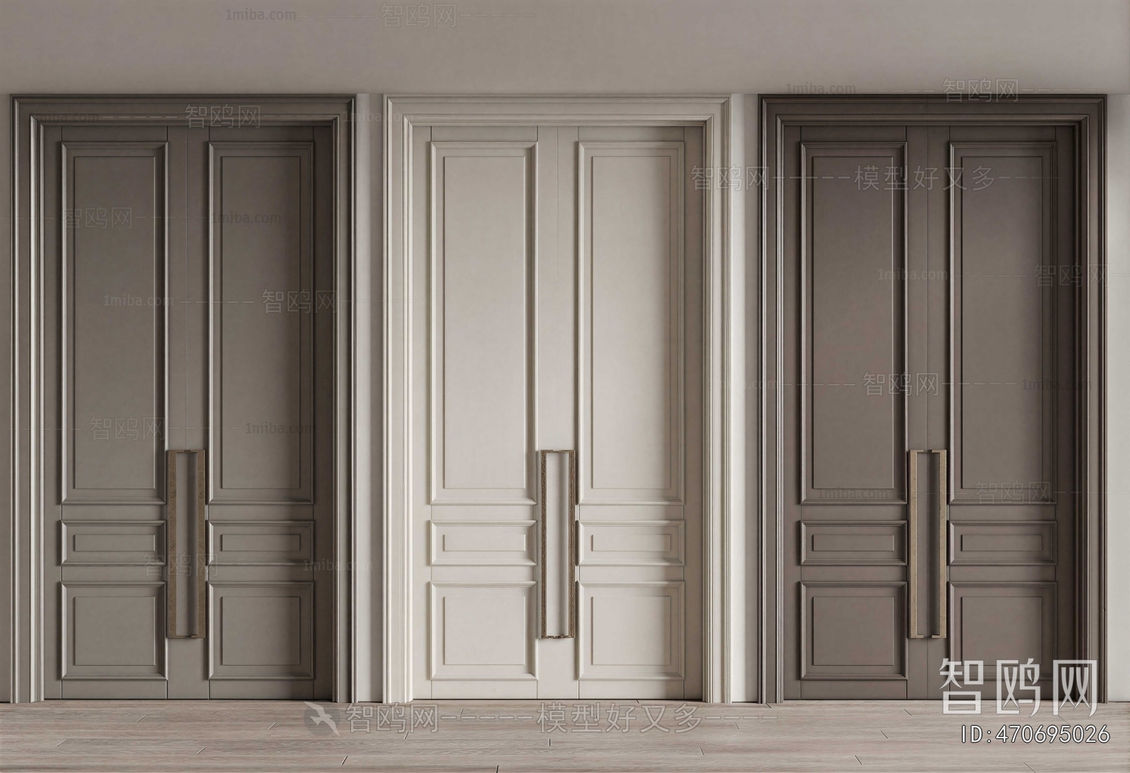French Style Double Door