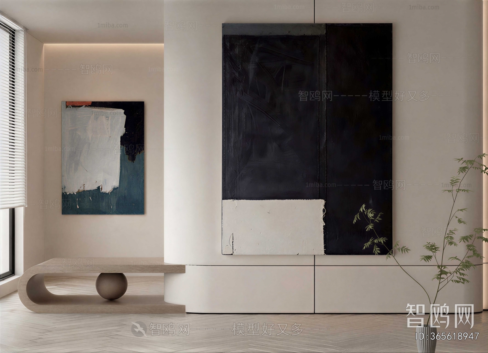 Wabi-sabi Style Painting