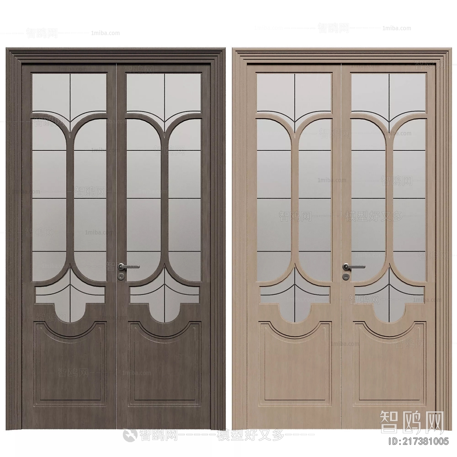 Modern Double Door