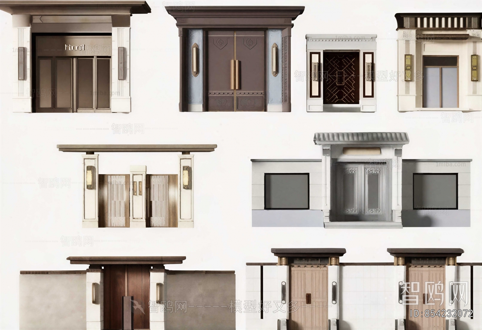 New Chinese Style Gate